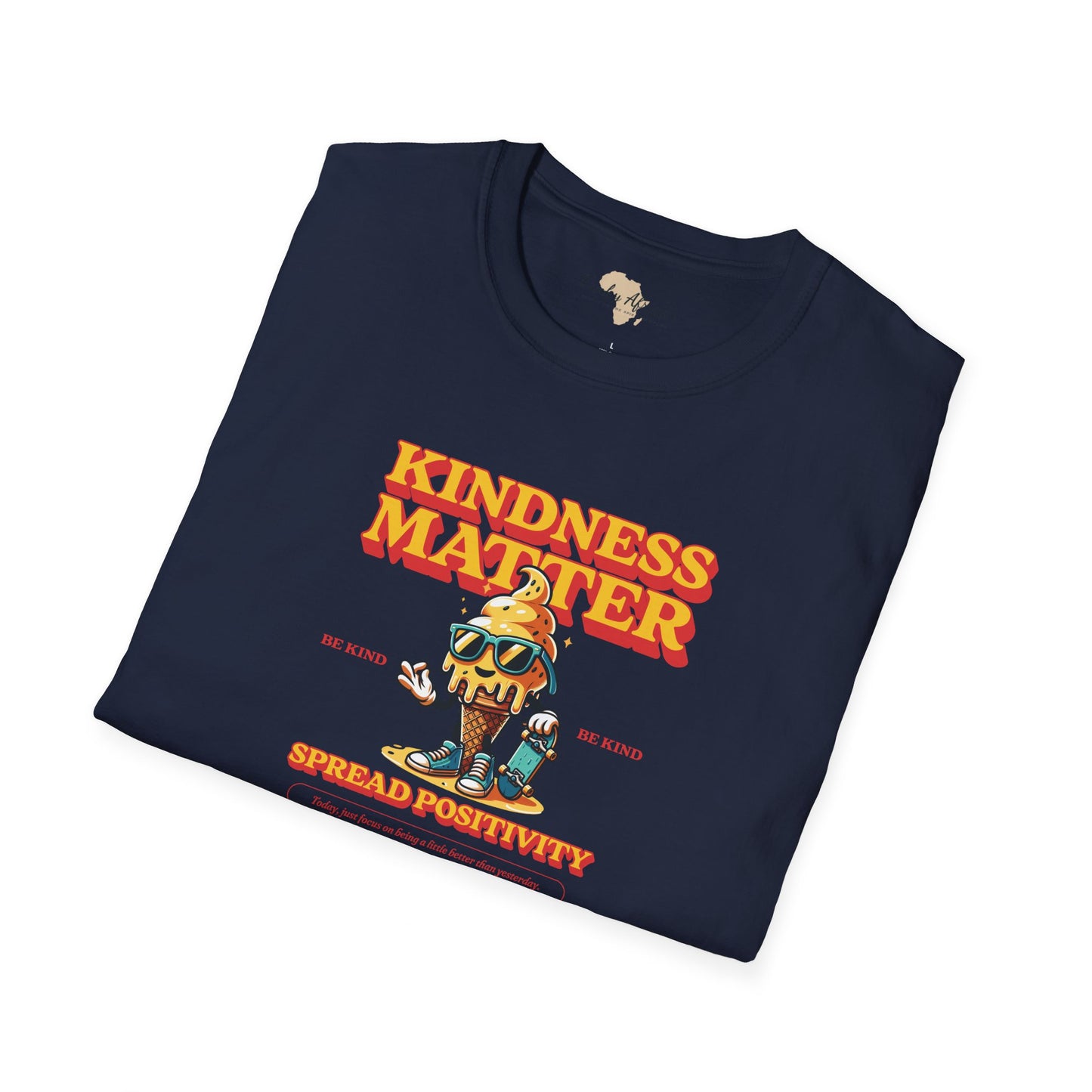 Kindness matter unisex softstyle tee Funky African