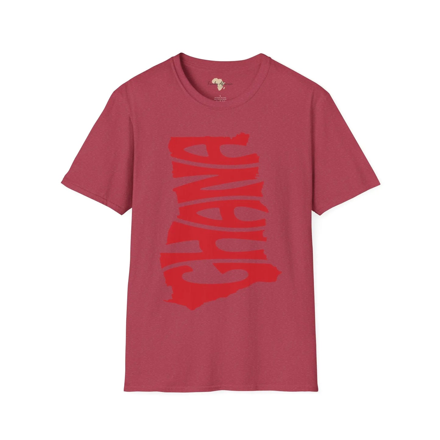 Ghana cut unisex softstyle tee Funky African