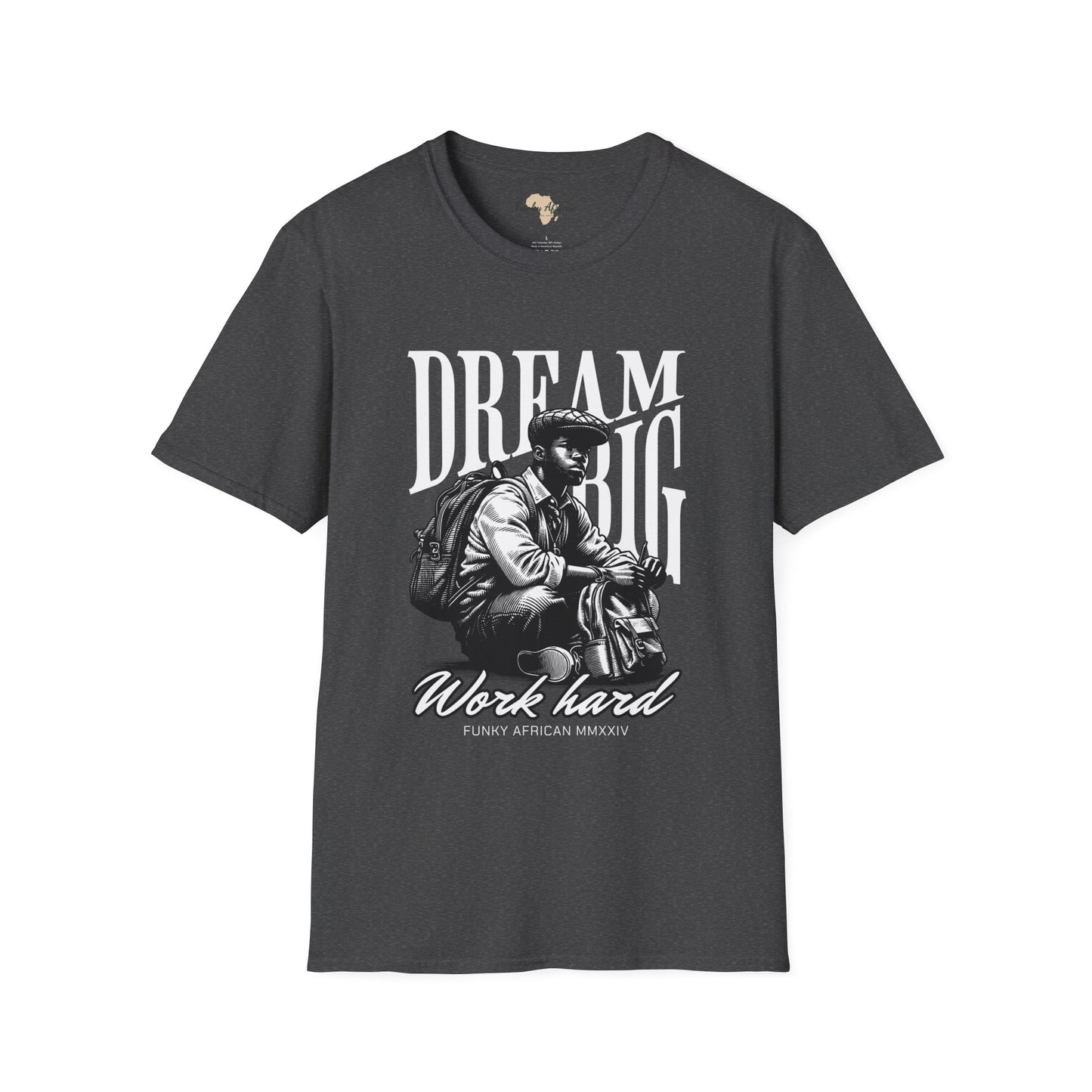 Dream big unisex softstyle tee