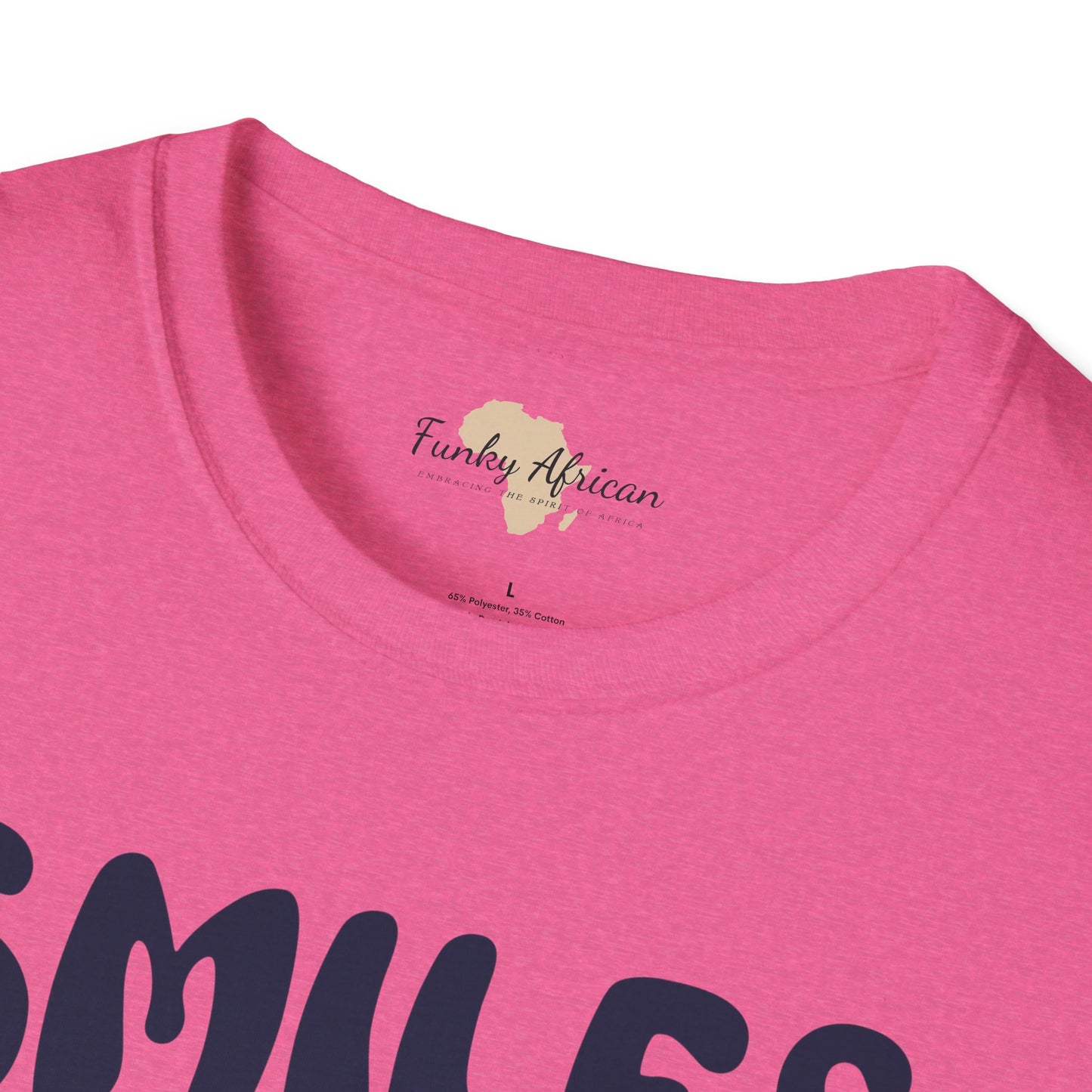 Smiles and happiness unisex softstyle tee