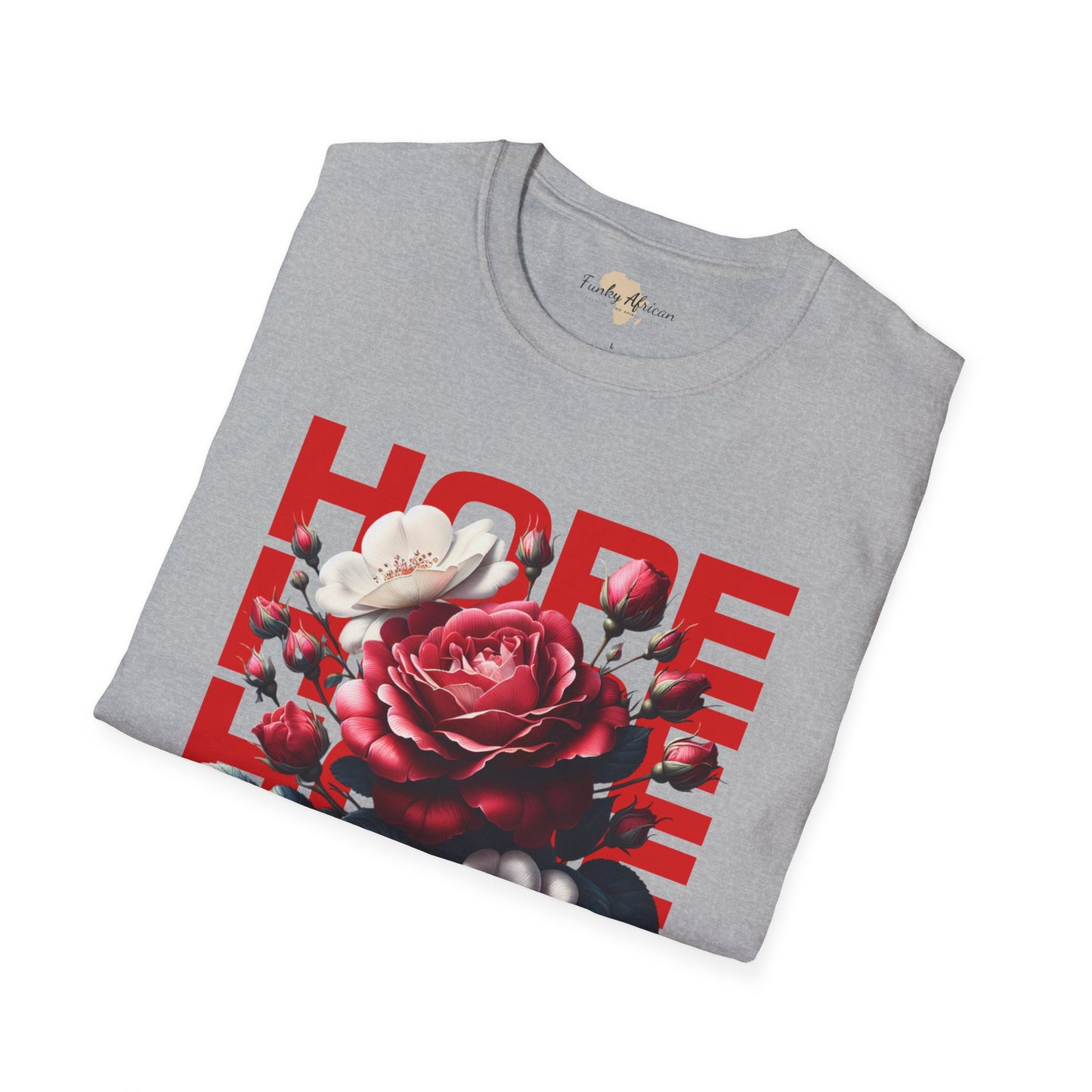 Hope lights the way unisex tee