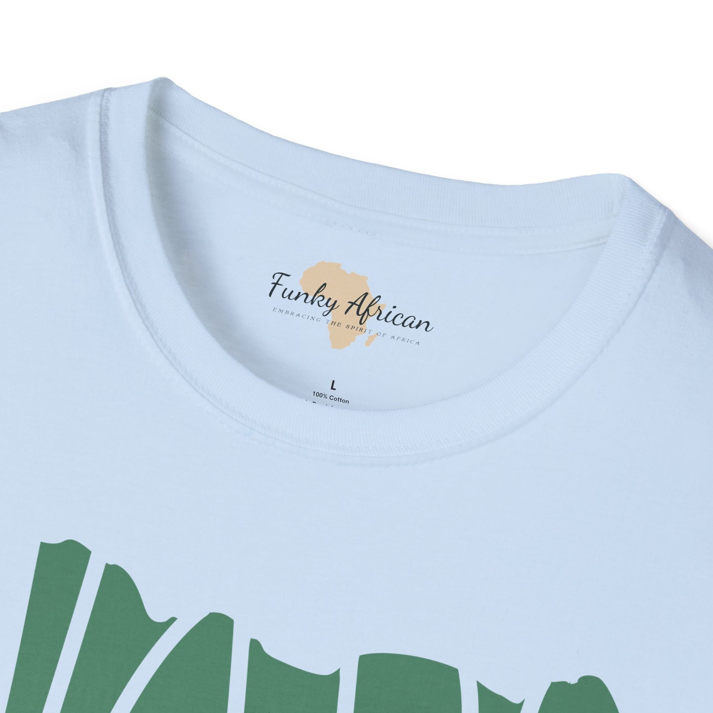 Nigeria cut unisex softstyle tee