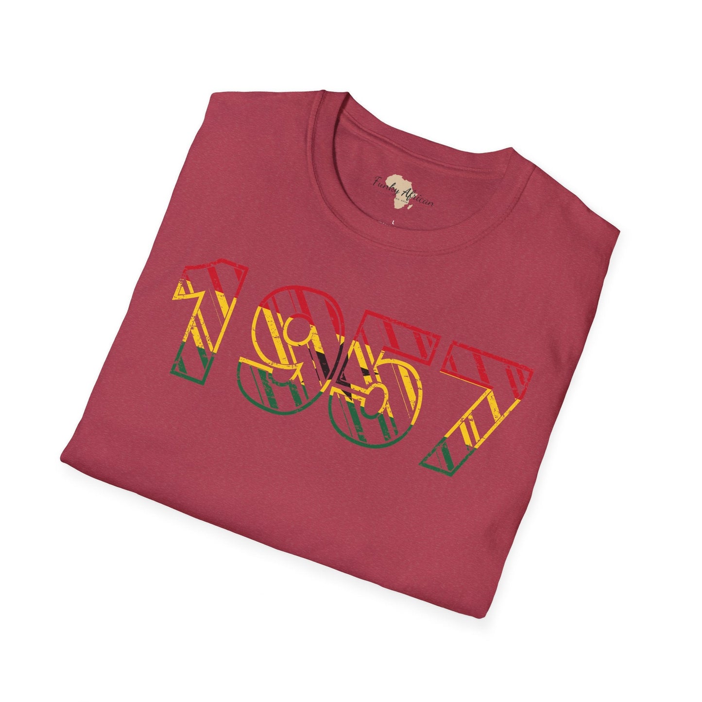 Ghana year unisex softstyle tee Funky African