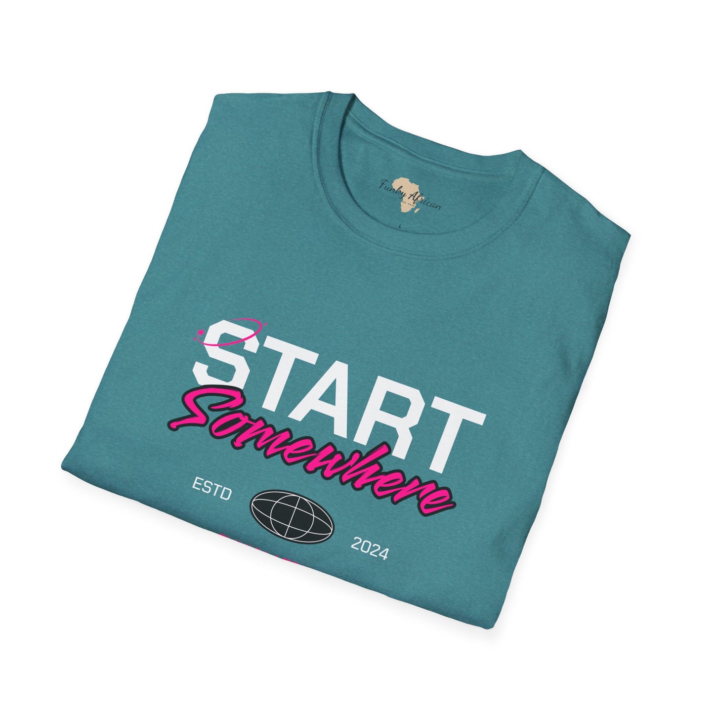 Just start unisex softstyle tee