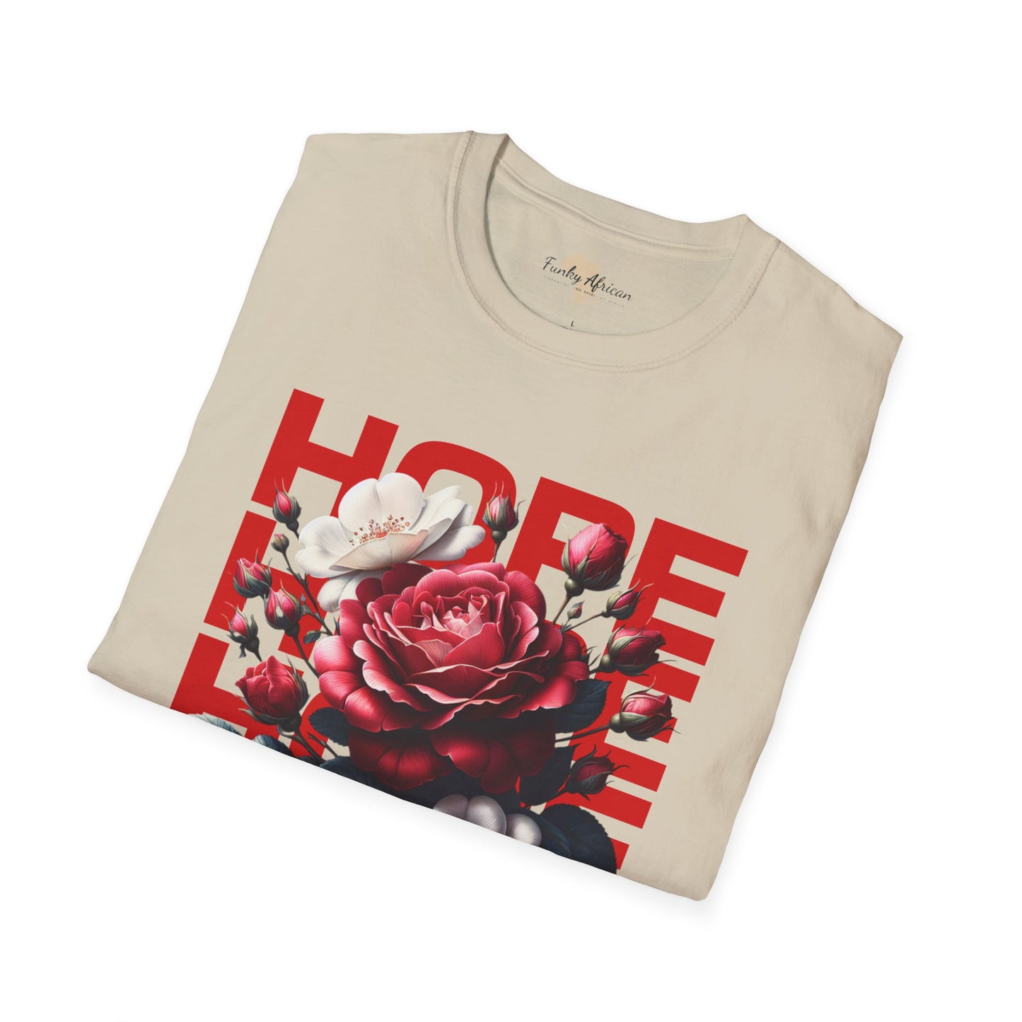 Hope lights the way unisex tee
