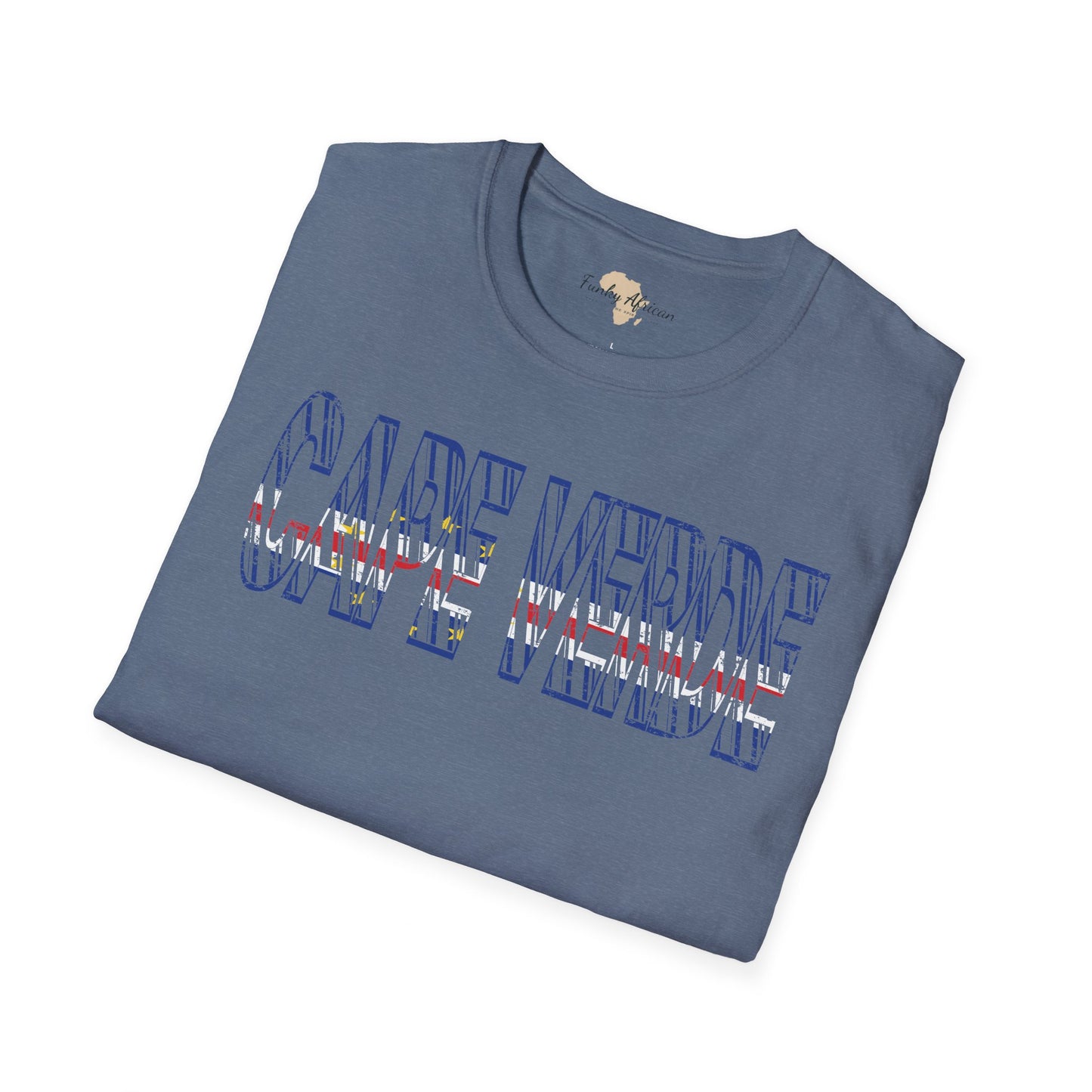 Cabo Verde text unisex softstyle tee