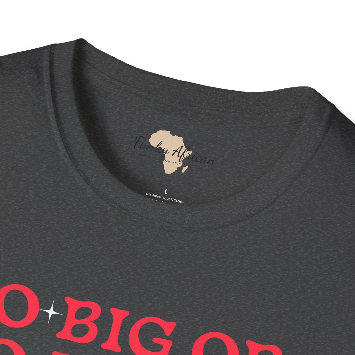 Go big or go home unisex softstyle tee