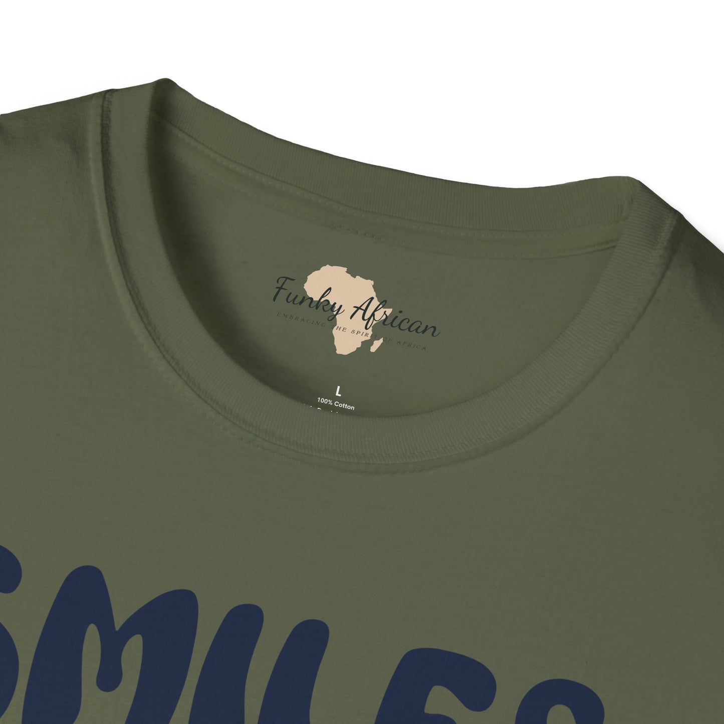 Smiles and happiness unisex softstyle tee