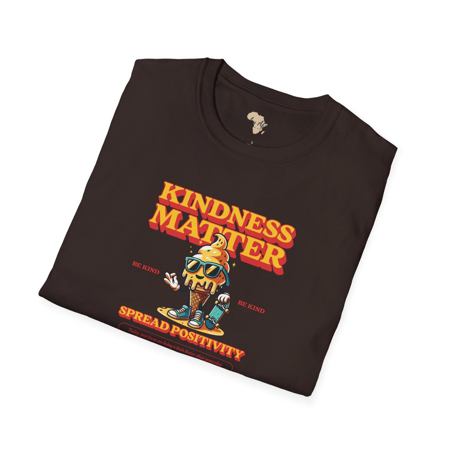 Kindness matter unisex softstyle tee Funky African