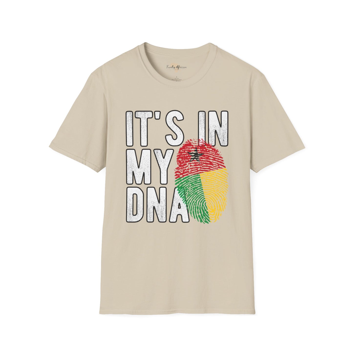it's in my DNA unisex tee - Guinea-Bissau