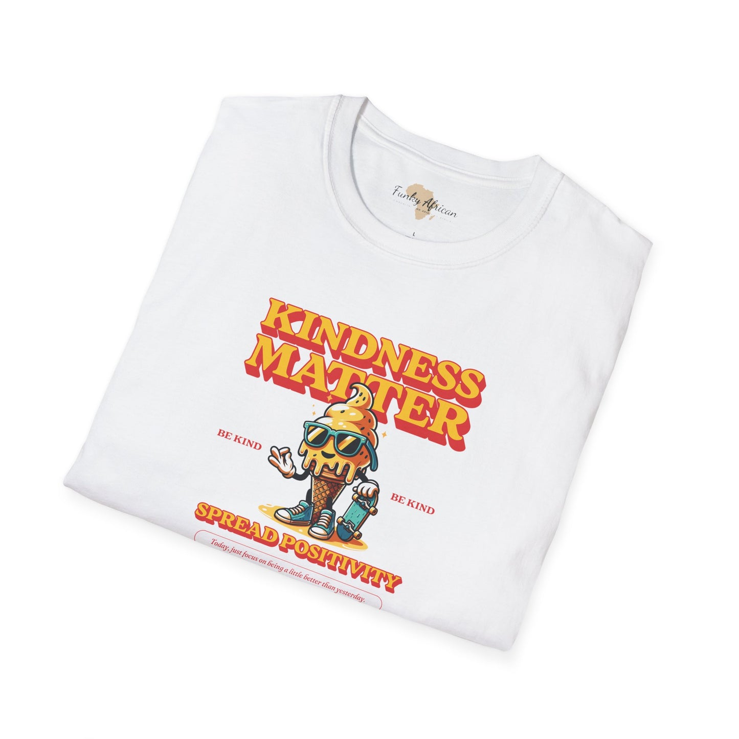 Kindness matter unisex softstyle tee Funky African