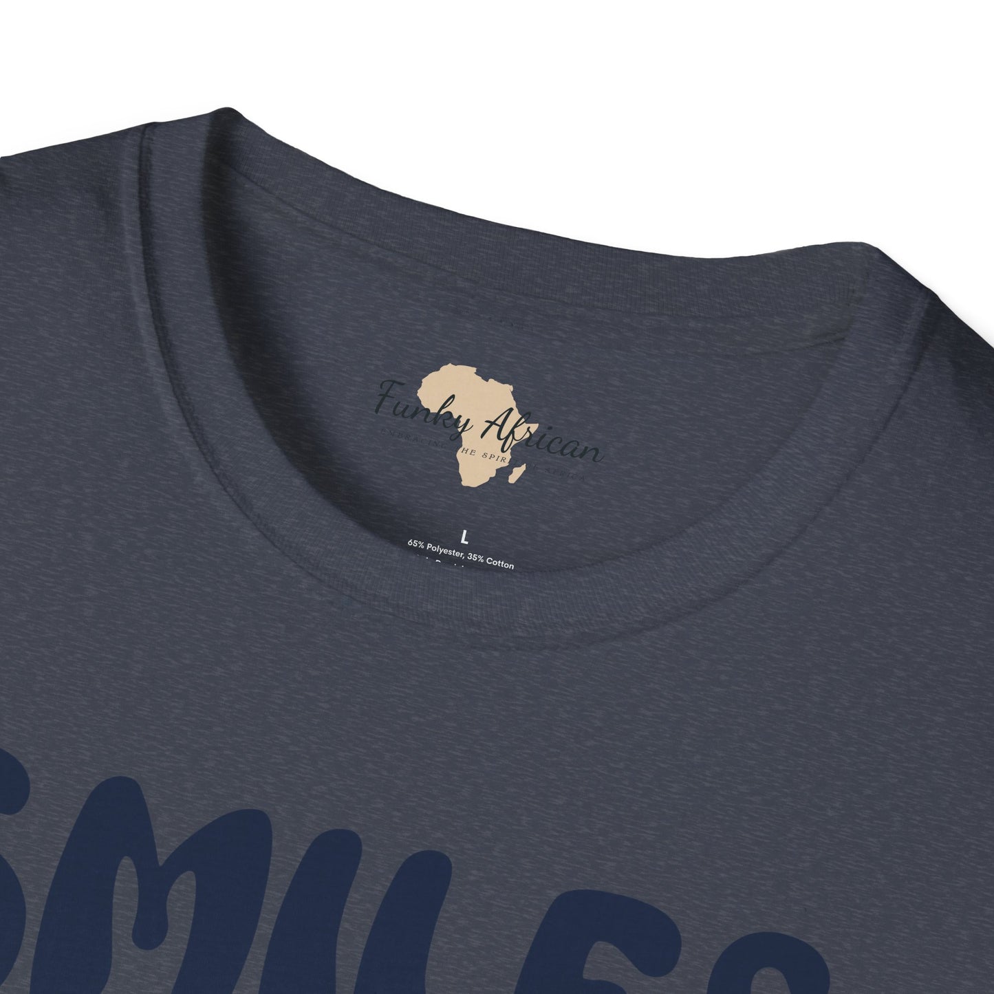 Smiles and happiness unisex softstyle tee