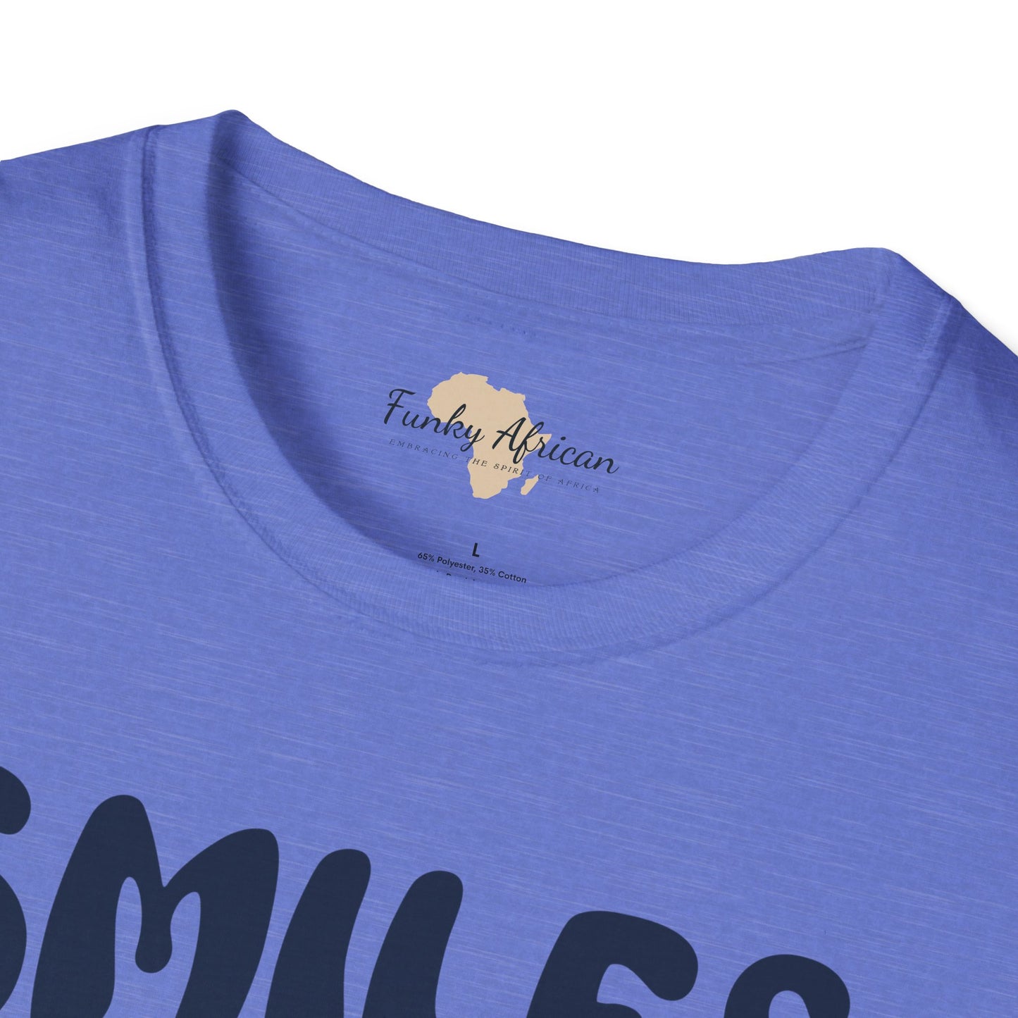 Smiles and happiness unisex softstyle tee