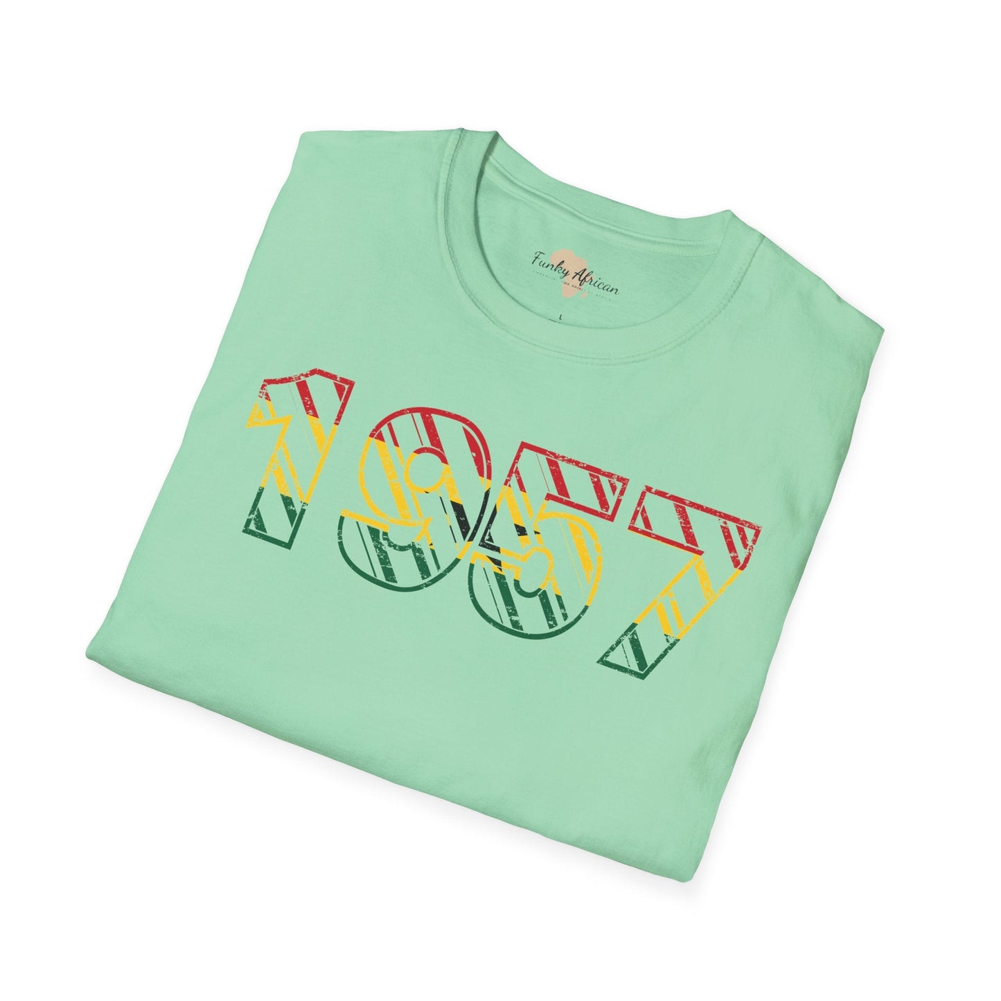 Ghana year unisex softstyle tee Funky African