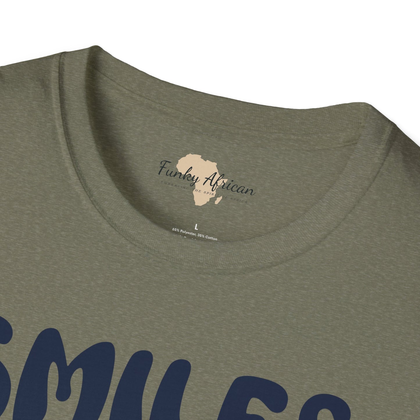 Smiles and happiness unisex softstyle tee
