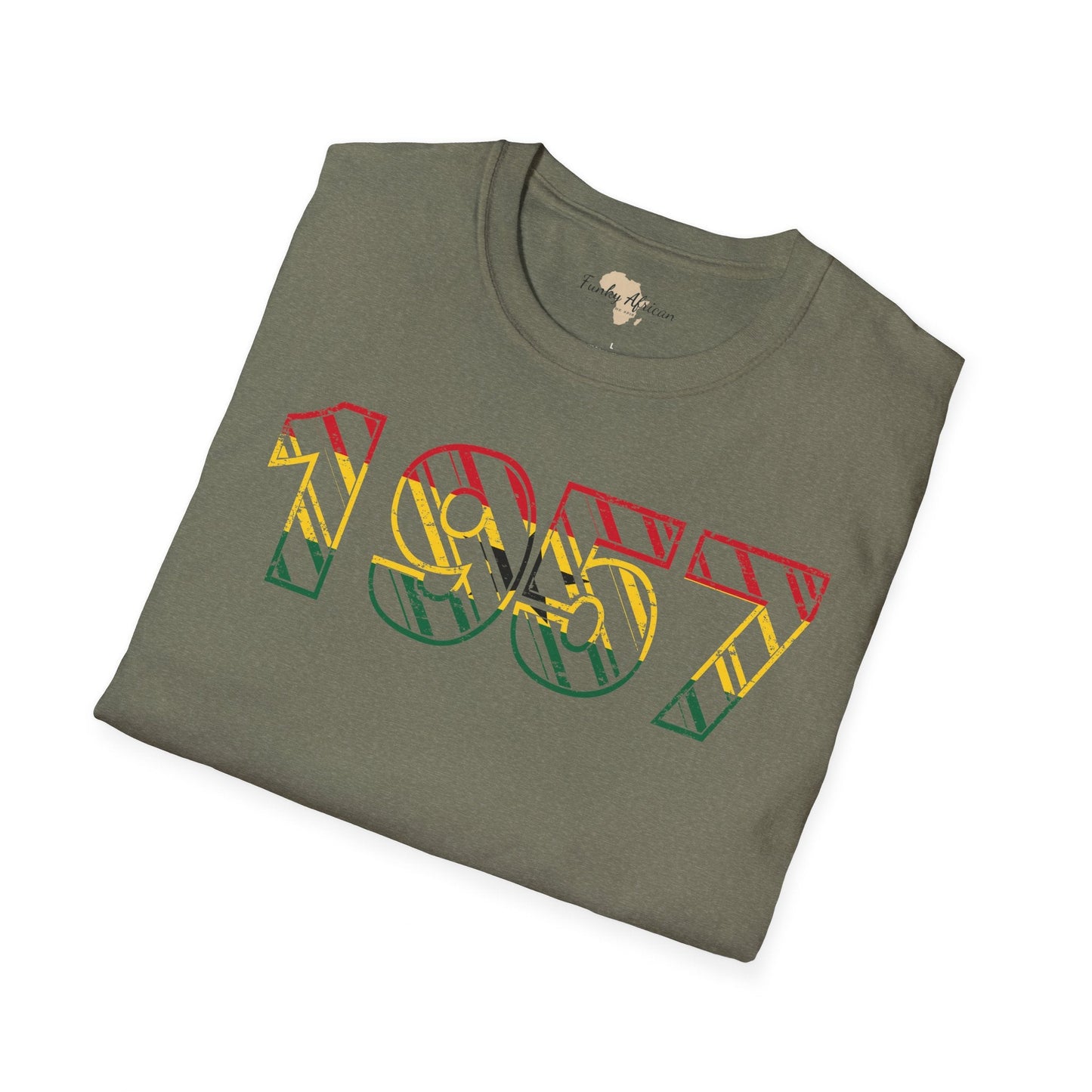 Ghana year unisex softstyle tee Funky African