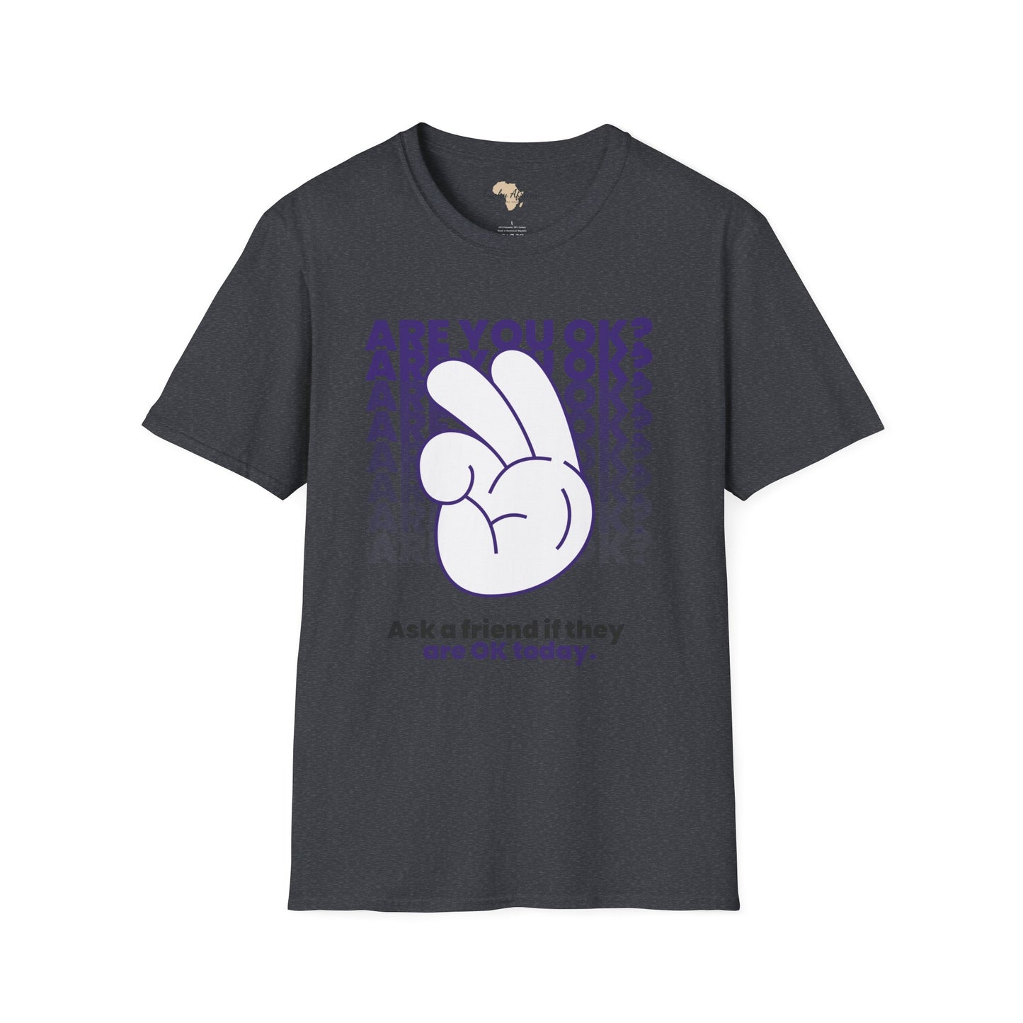 Are you ok unisex softstyle tee