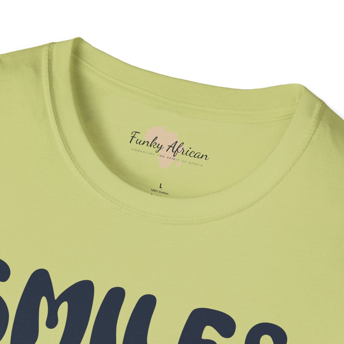 Smiles and happiness unisex softstyle tee
