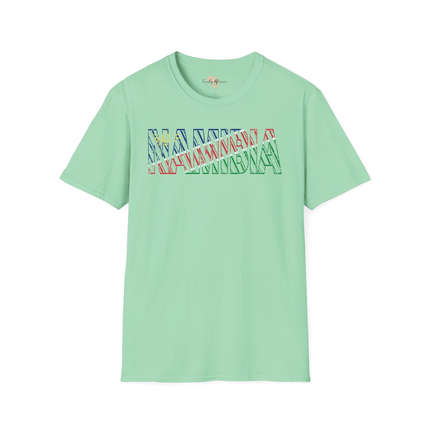Namibia text unisex softstyle tee