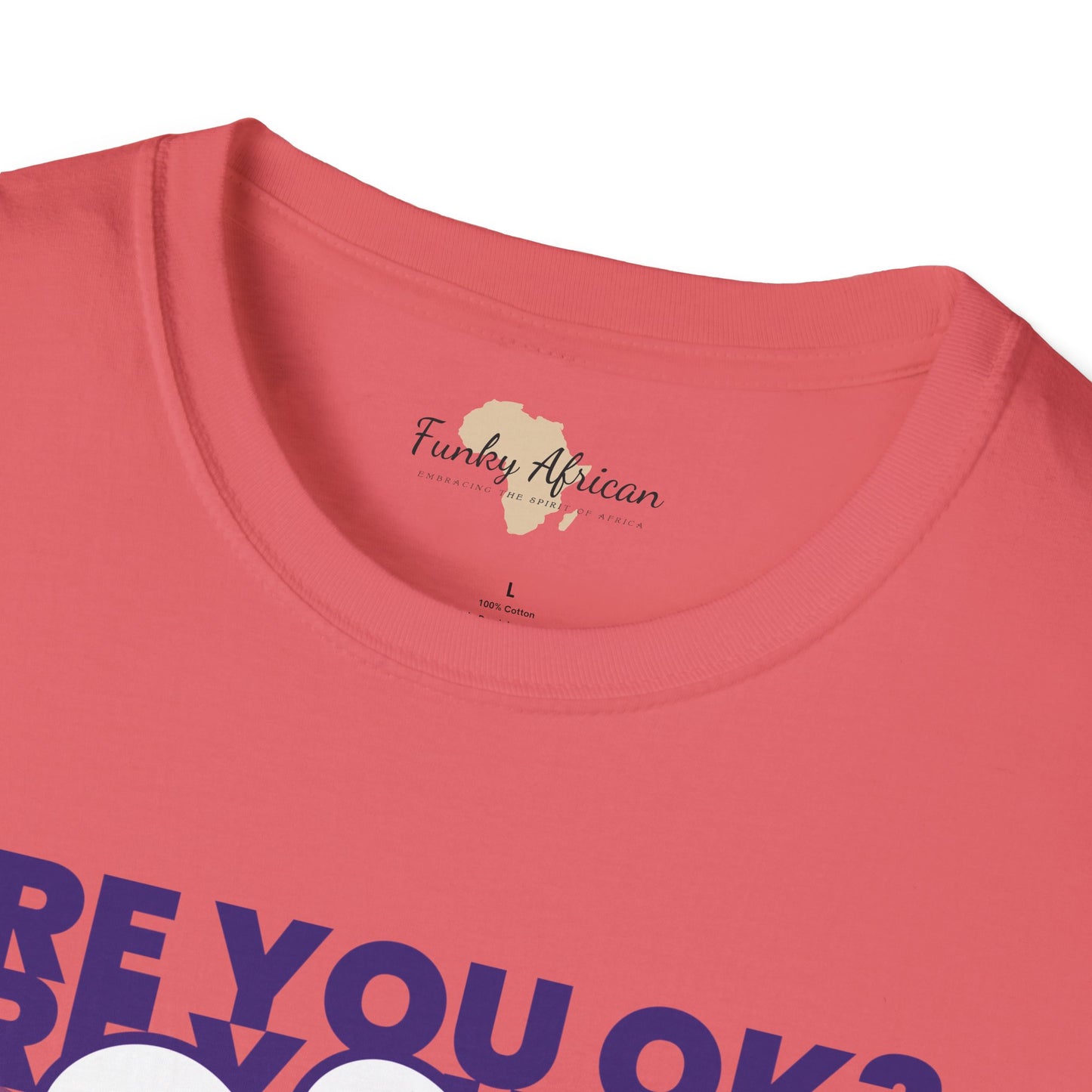 Are you ok unisex softstyle tee