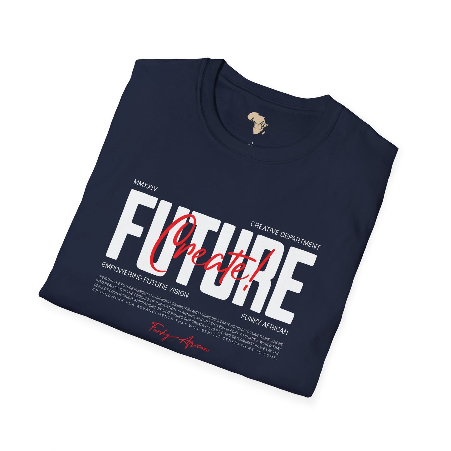 Create your future unisex softstyle tee
