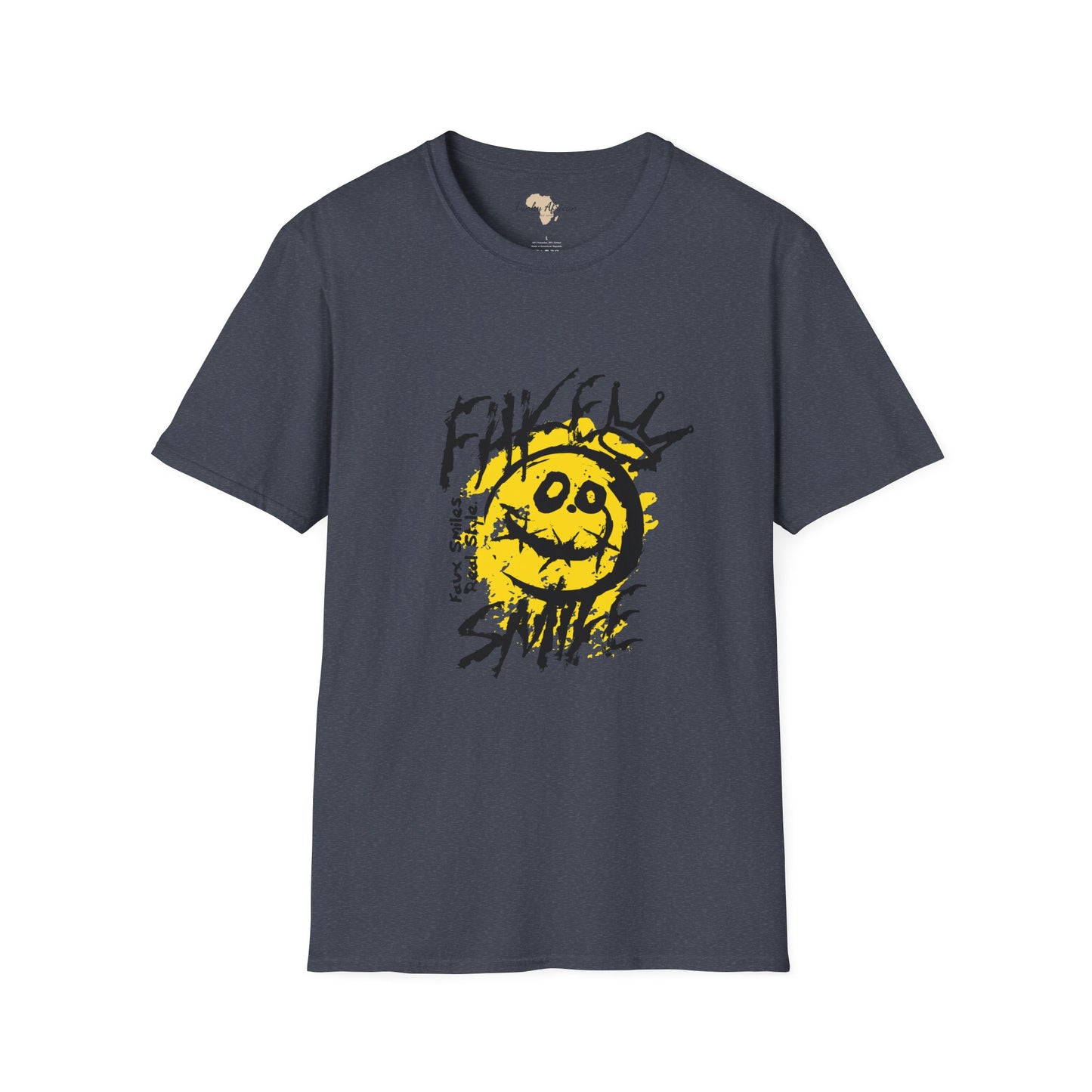 Fake smile unisex tee