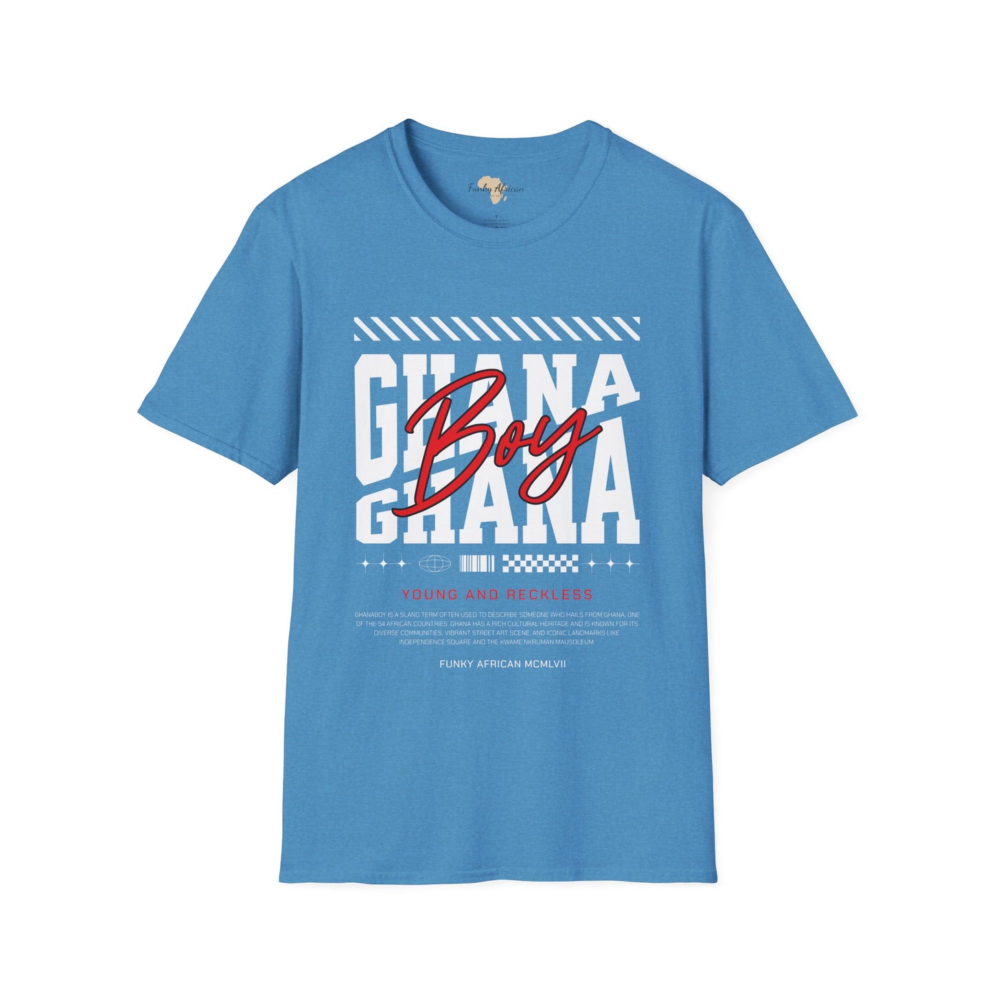 Ghana boy unisex softstyle tee