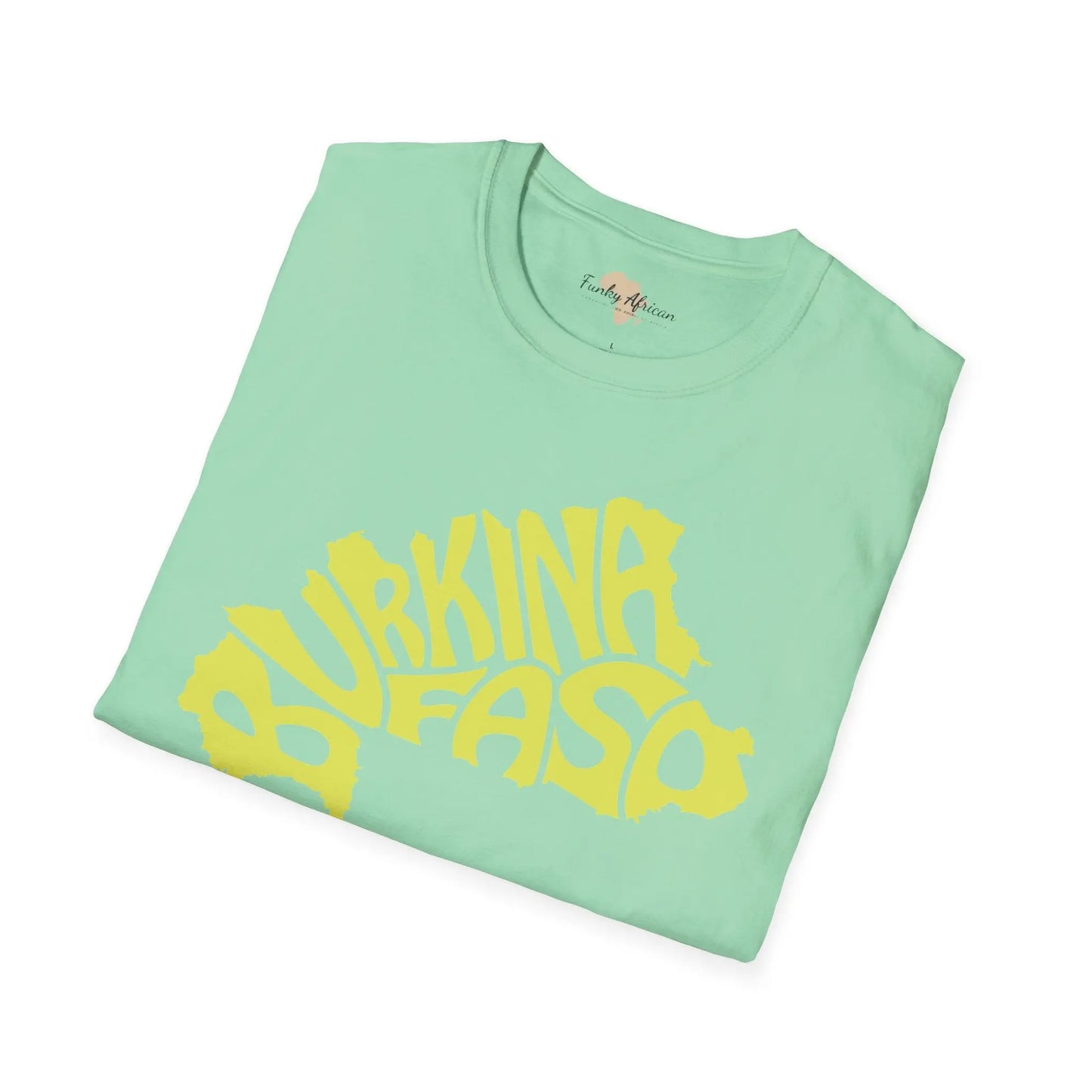 Burkina Faso cut unisex softstyle tee Funky African