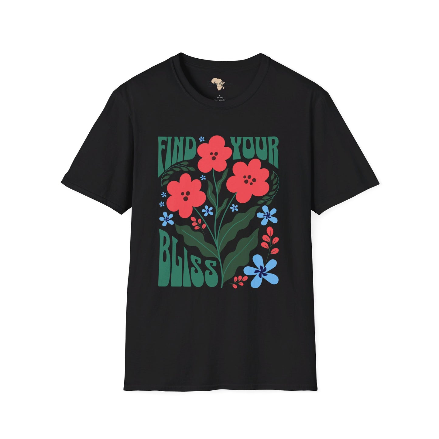 Find your bliss unisex softstyle tee