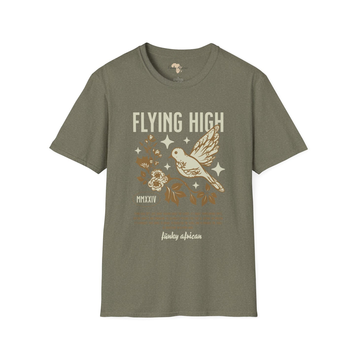 Flying High unisex tee