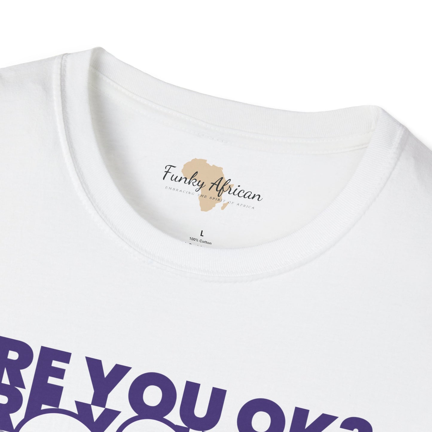 Are you ok unisex softstyle tee