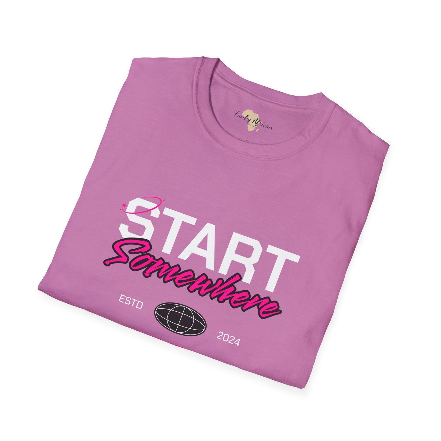 Just start unisex softstyle tee