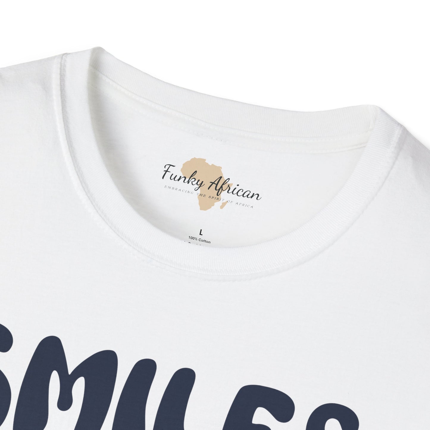 Smiles and happiness unisex softstyle tee