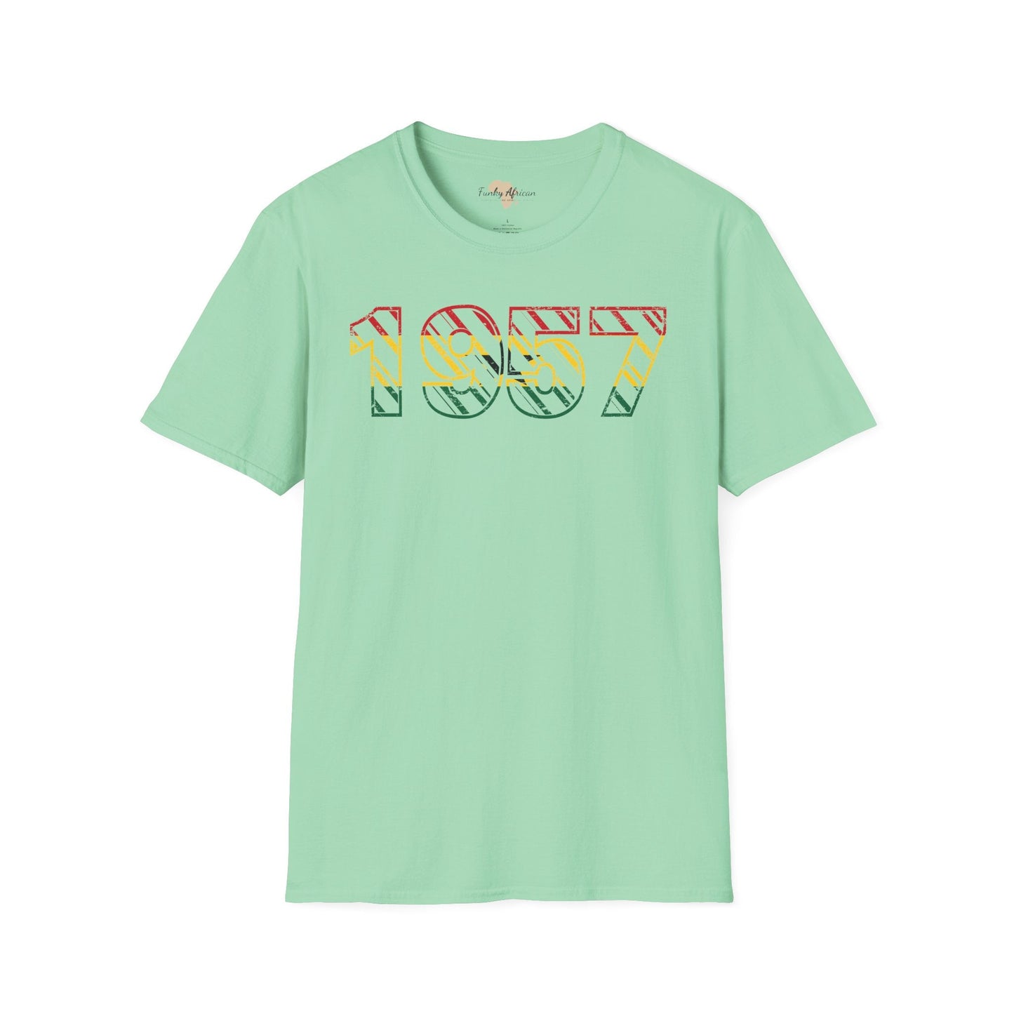 Ghana year unisex softstyle tee Funky African