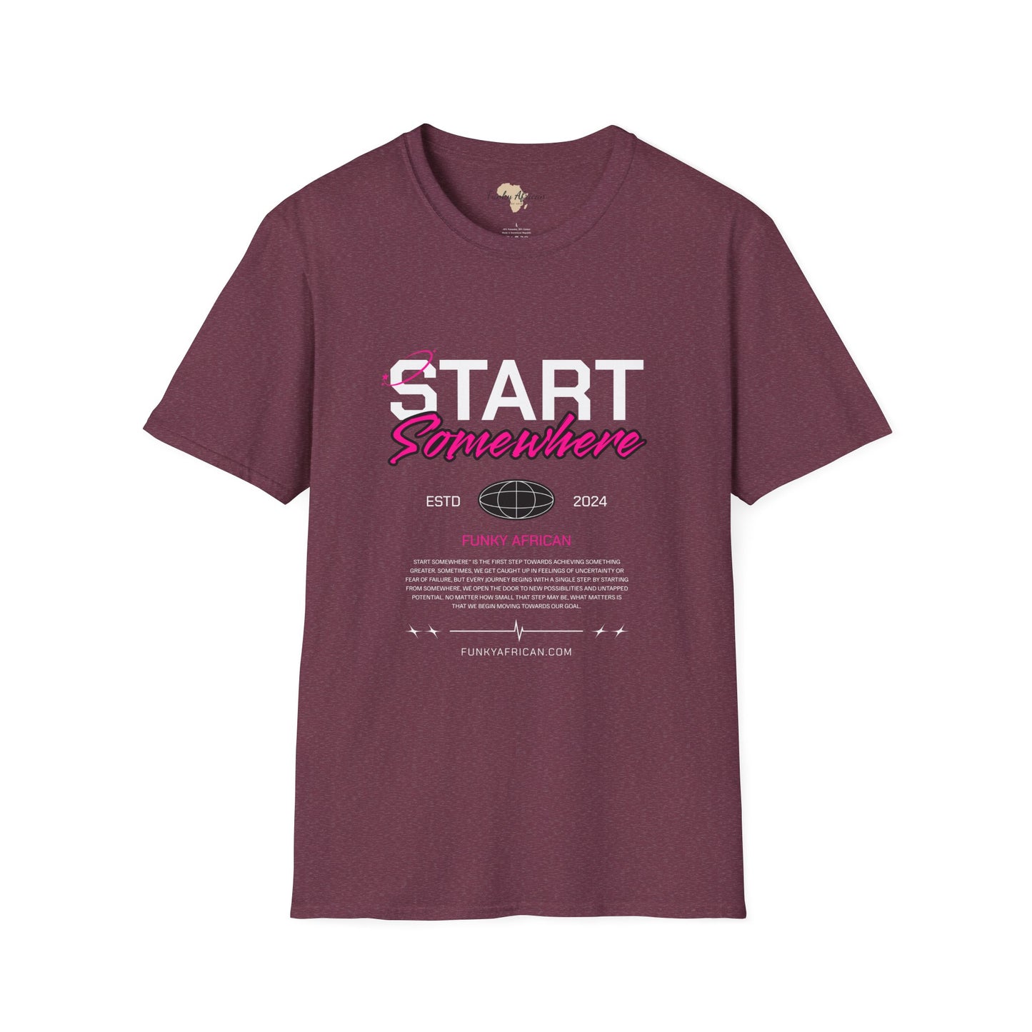 Just start unisex softstyle tee