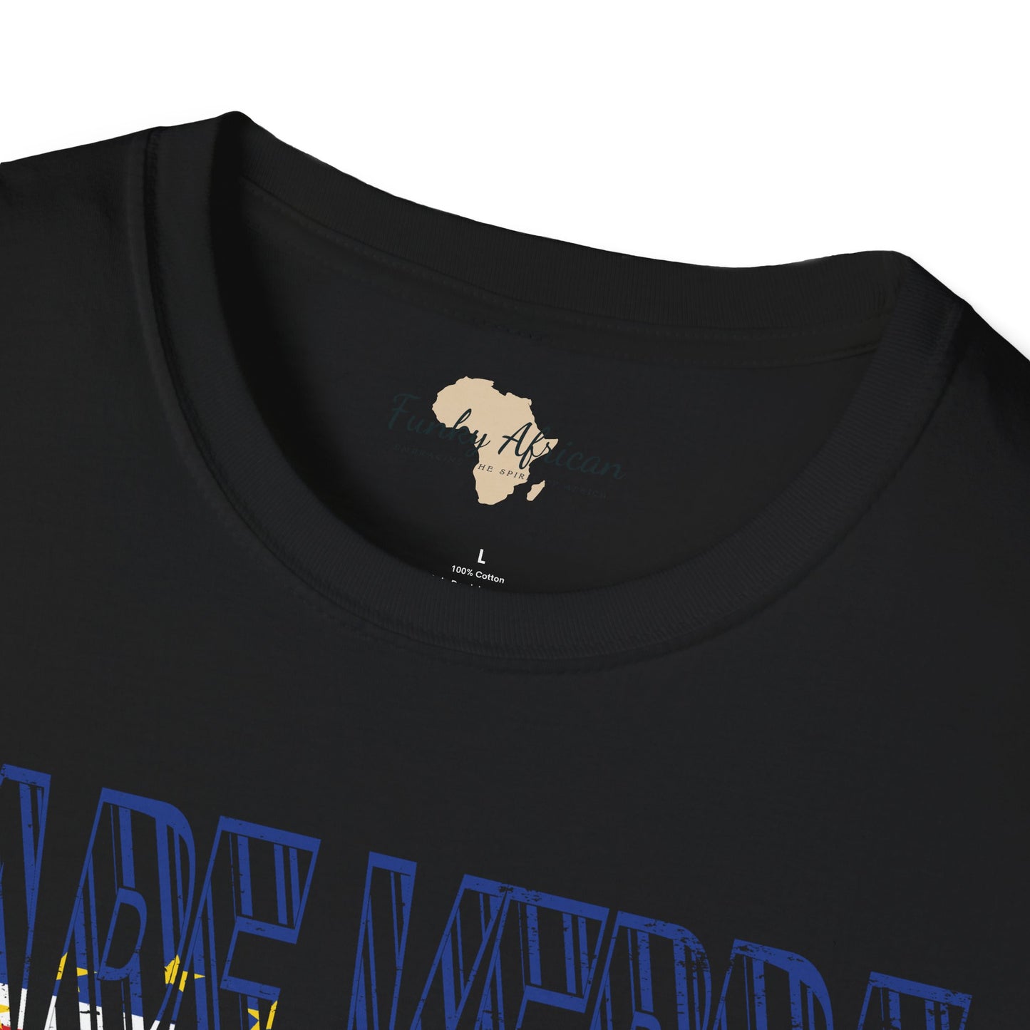 Cabo Verde text unisex softstyle tee