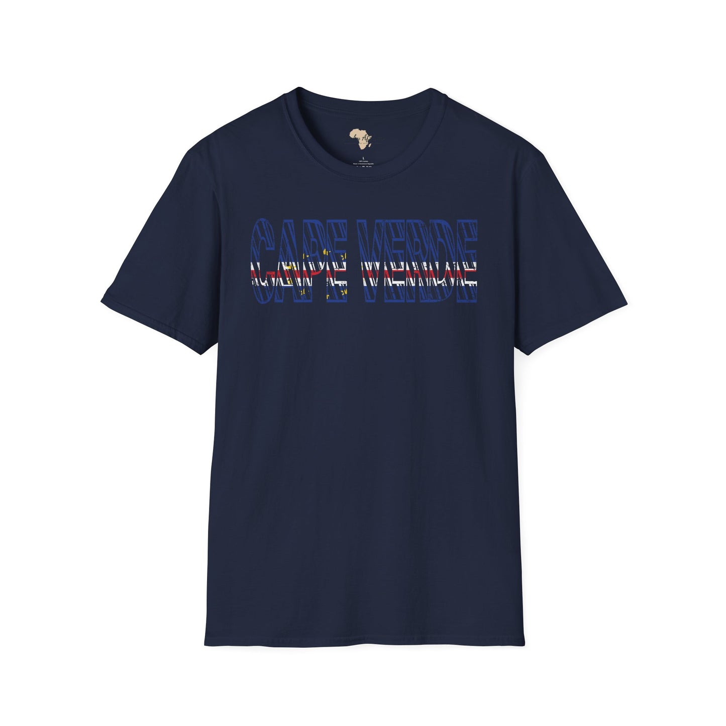 Cabo Verde text unisex softstyle tee