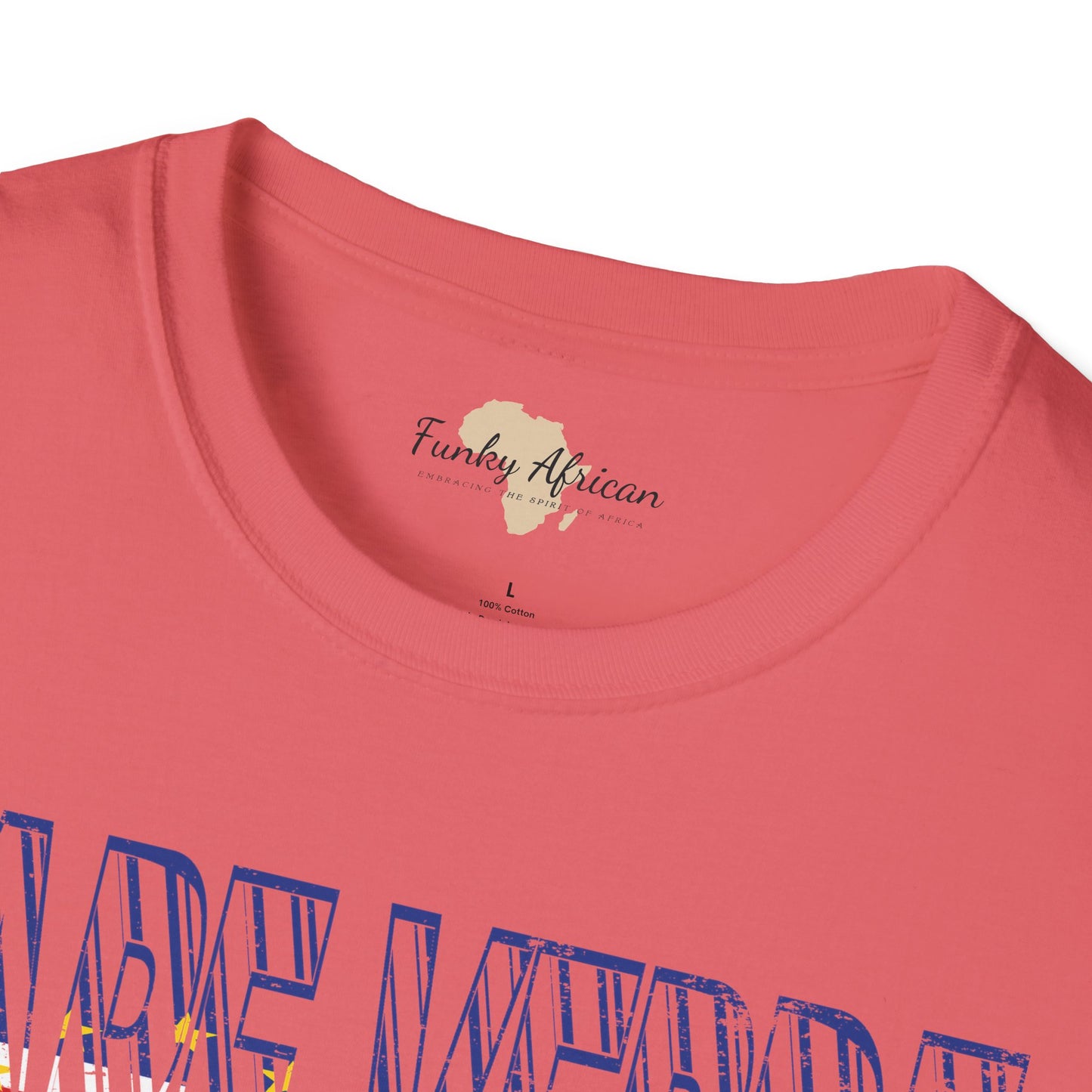 Cabo Verde text unisex softstyle tee