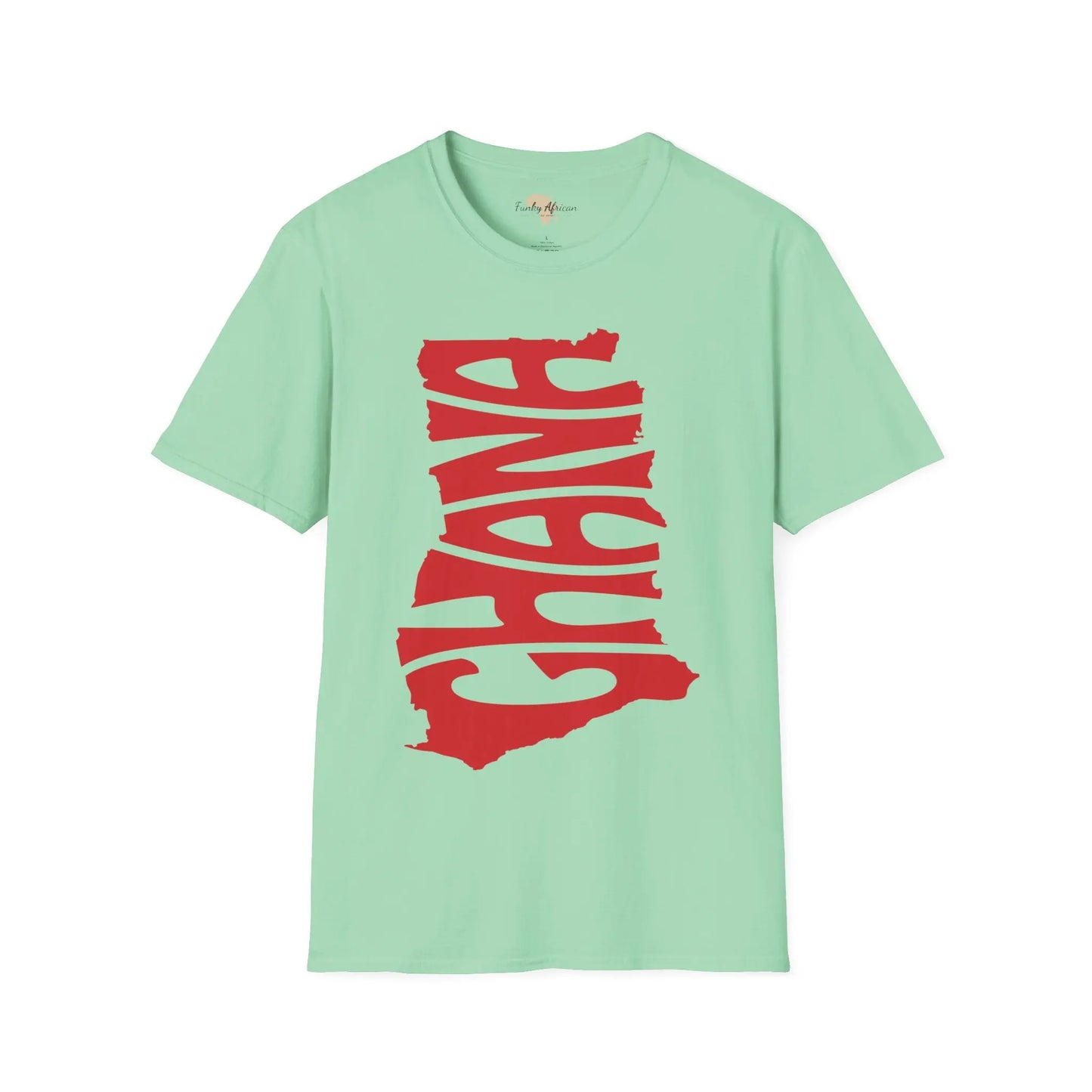 Ghana cut unisex softstyle tee Funky African