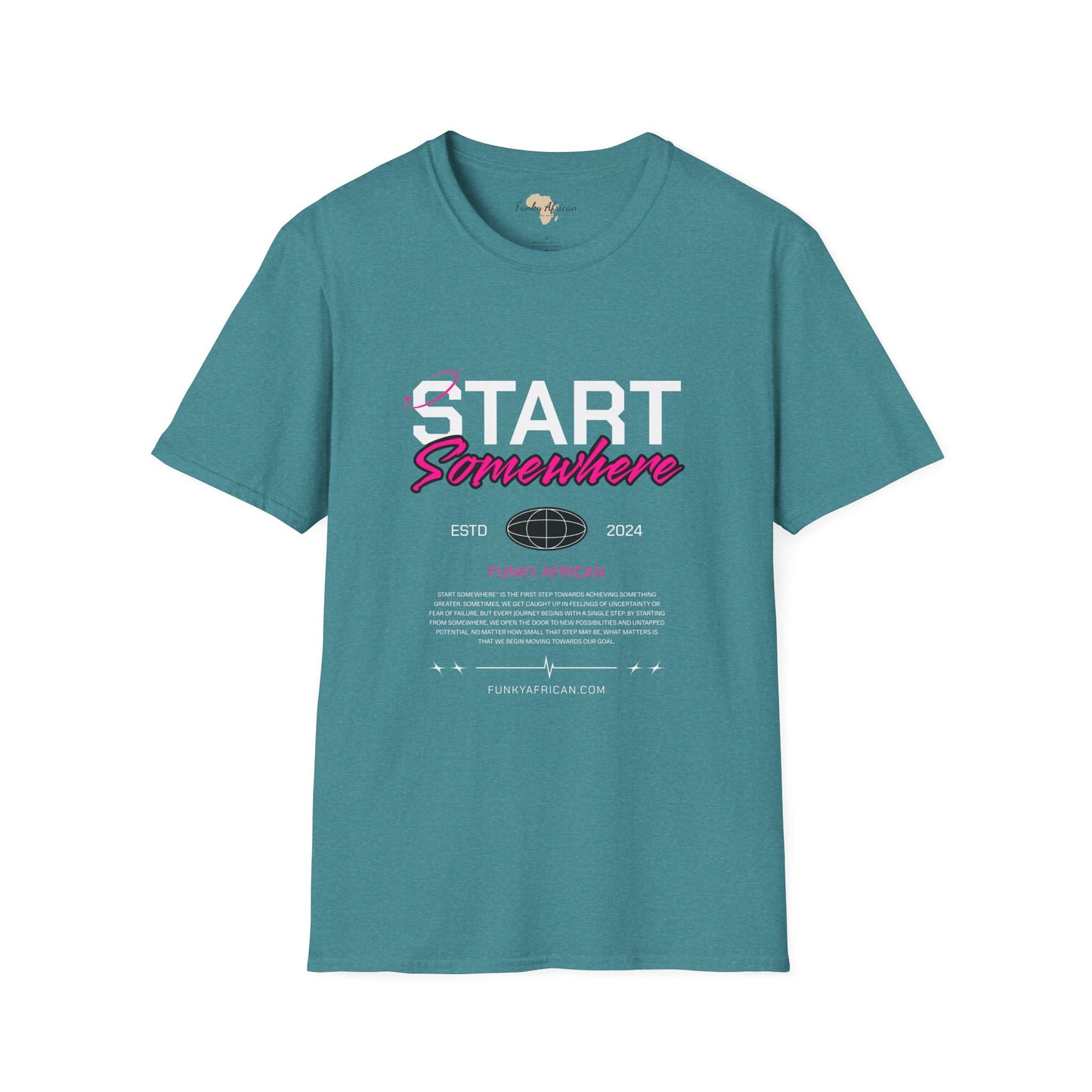 Just start unisex softstyle tee