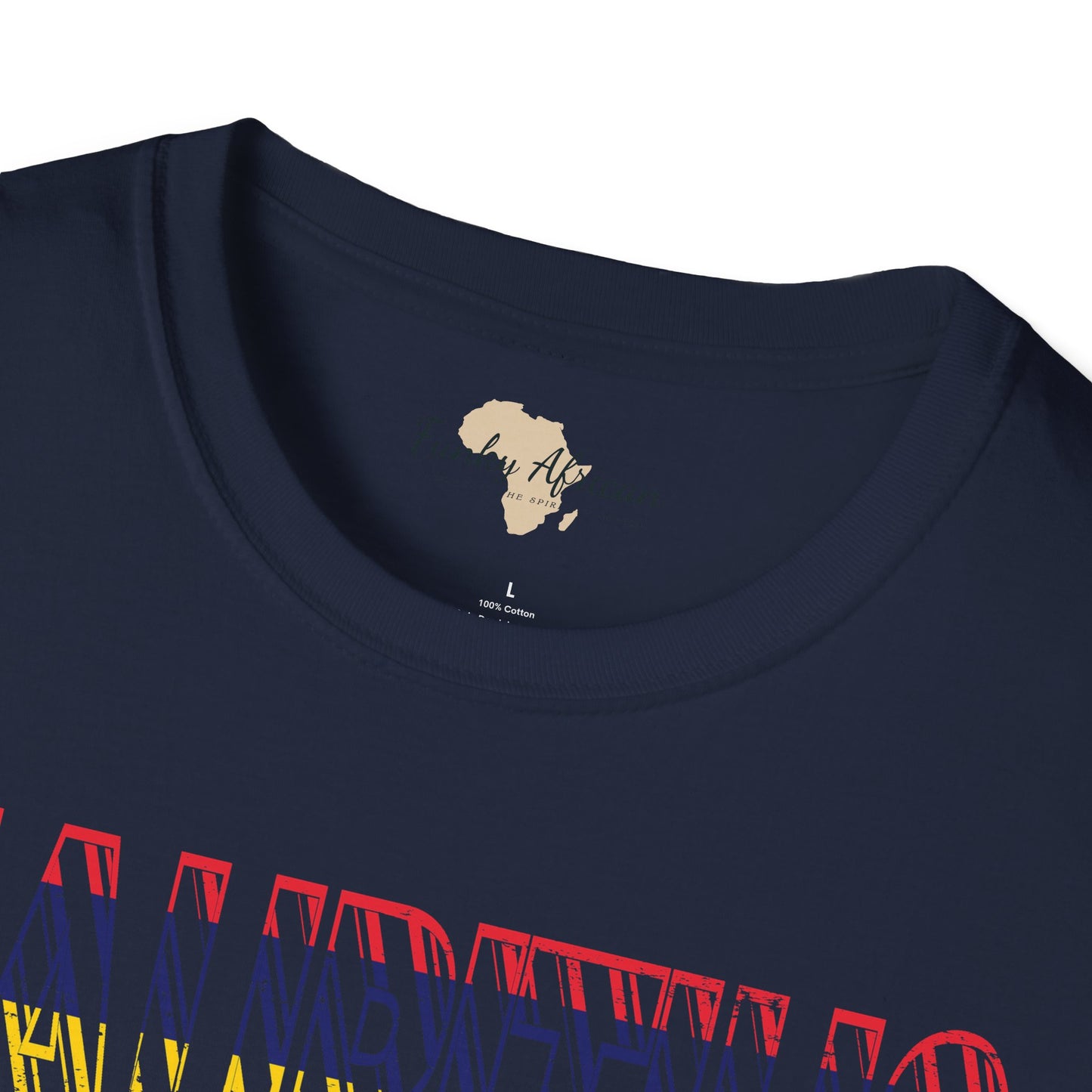 Mauritius text unisex softstyle tee