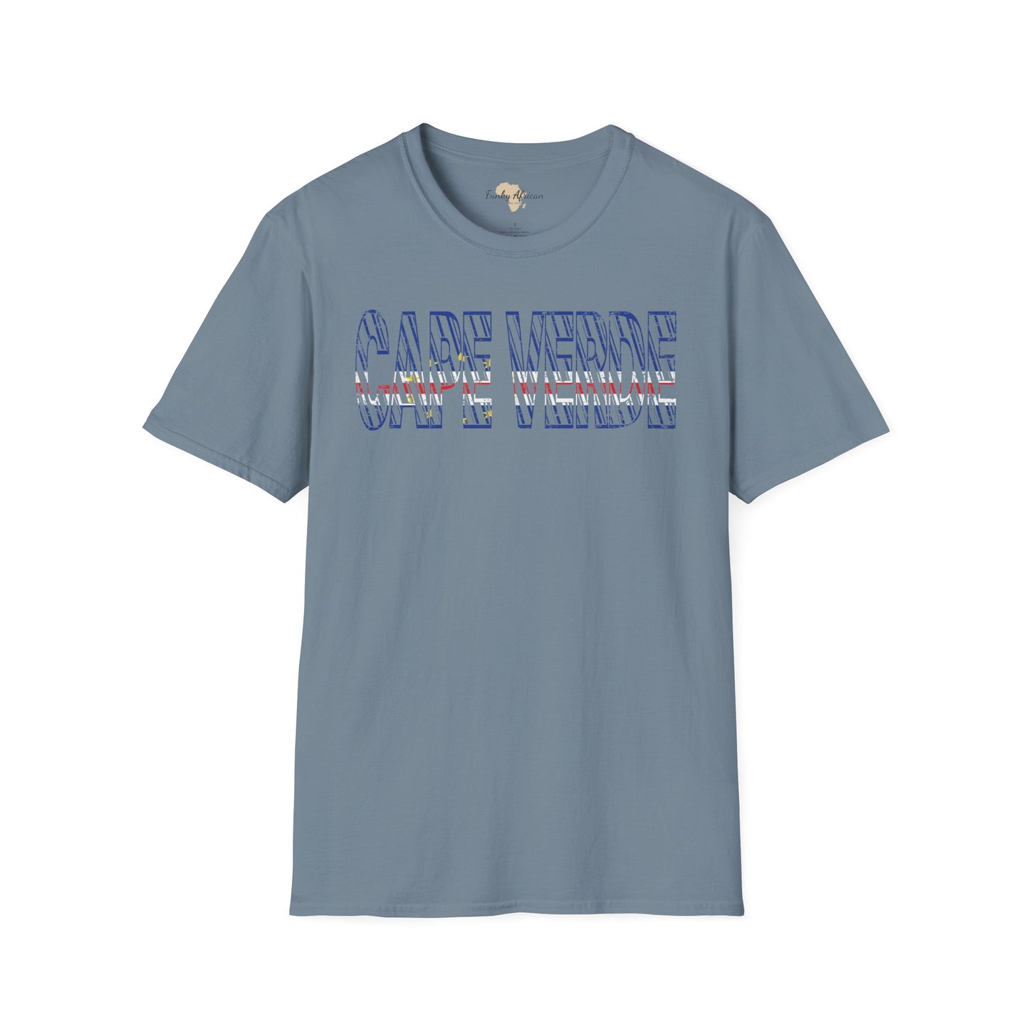 Cabo Verde text unisex softstyle tee