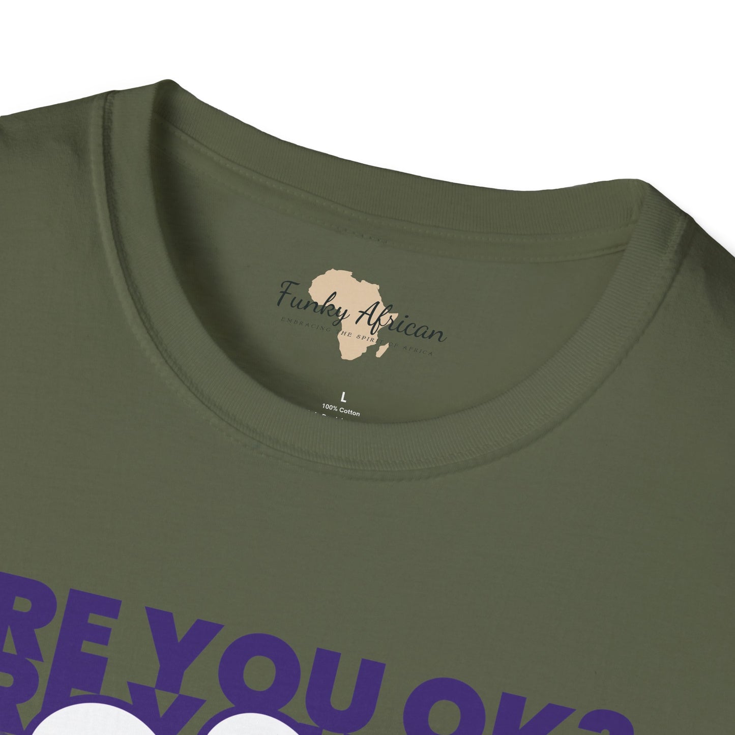 Are you ok unisex softstyle tee