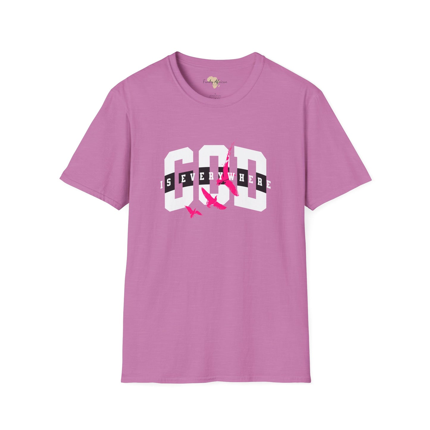 God is everywhere unisex tee