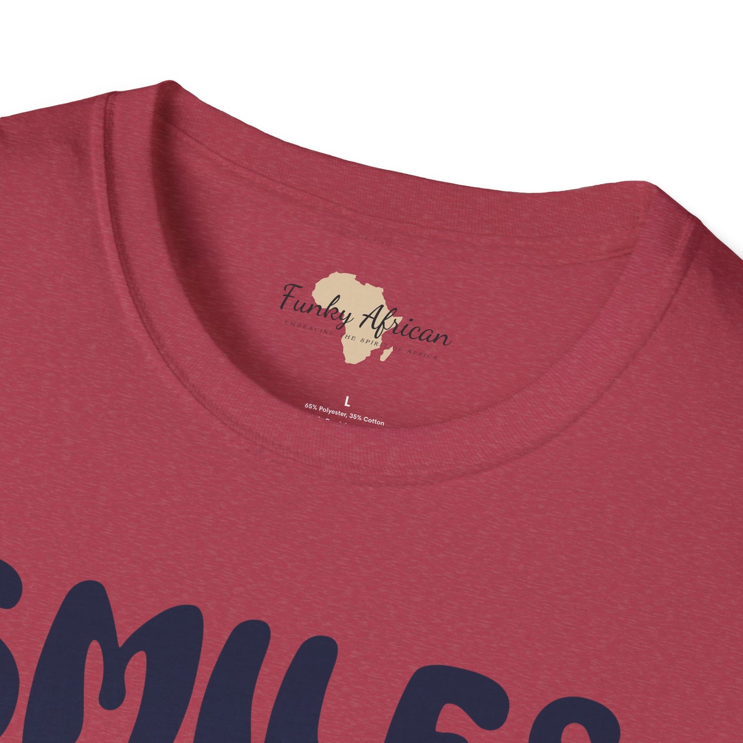 Smiles and happiness unisex softstyle tee