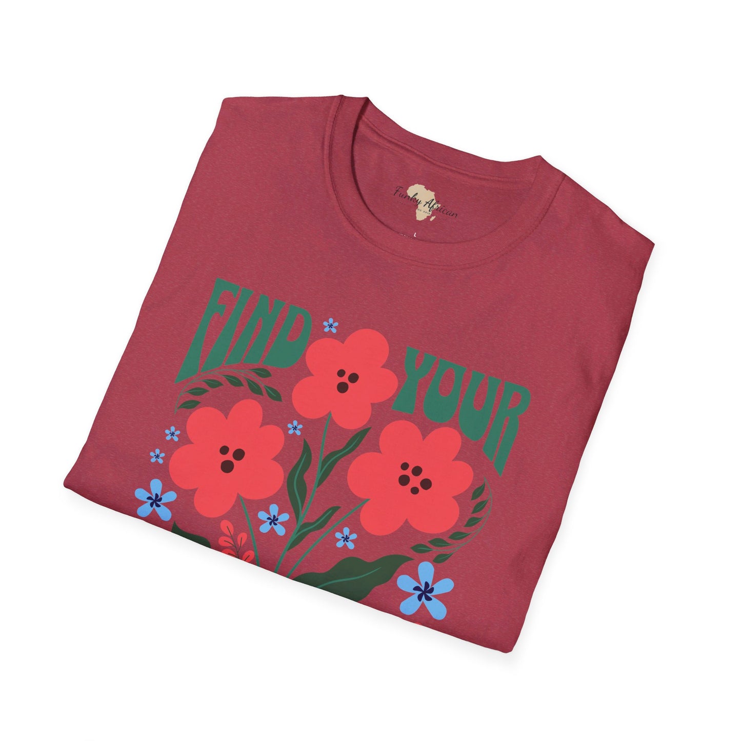 Find your bliss unisex softstyle tee