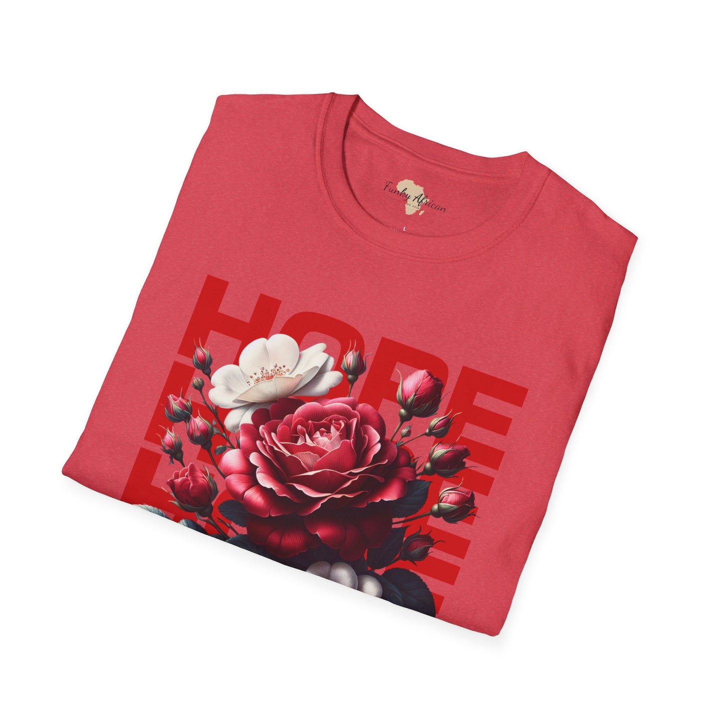 Hope lights the way unisex tee