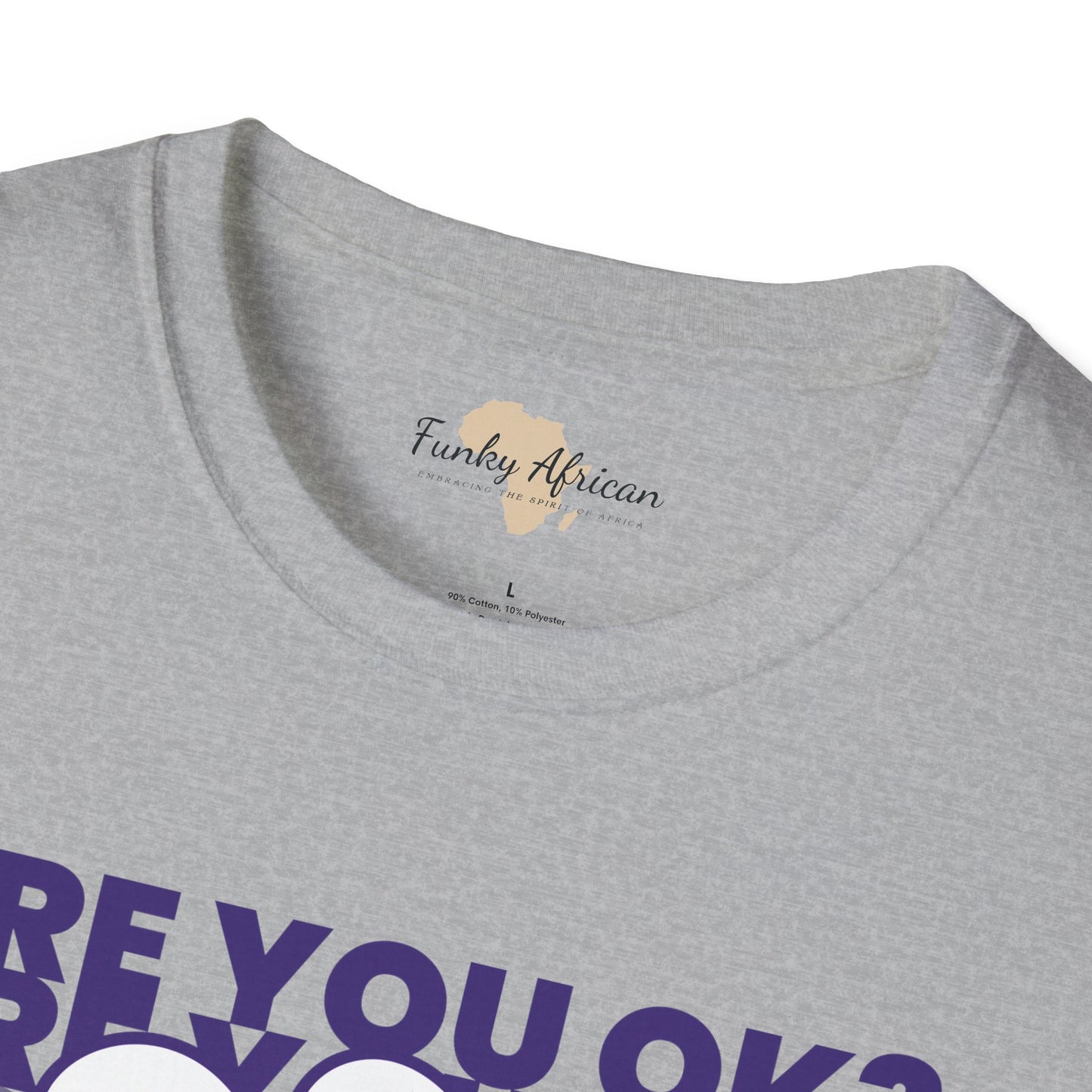 Are you ok unisex softstyle tee