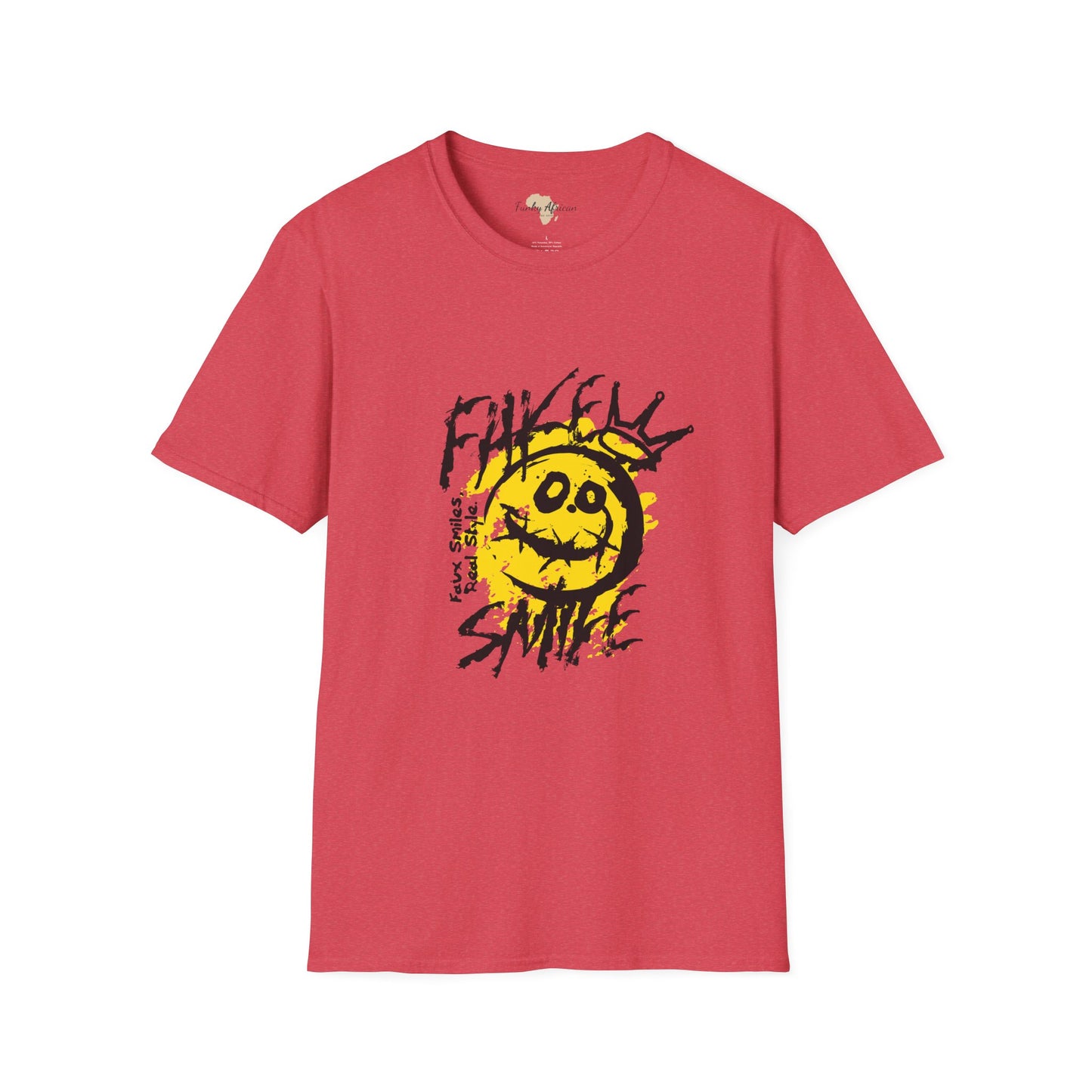 Fake smile unisex tee