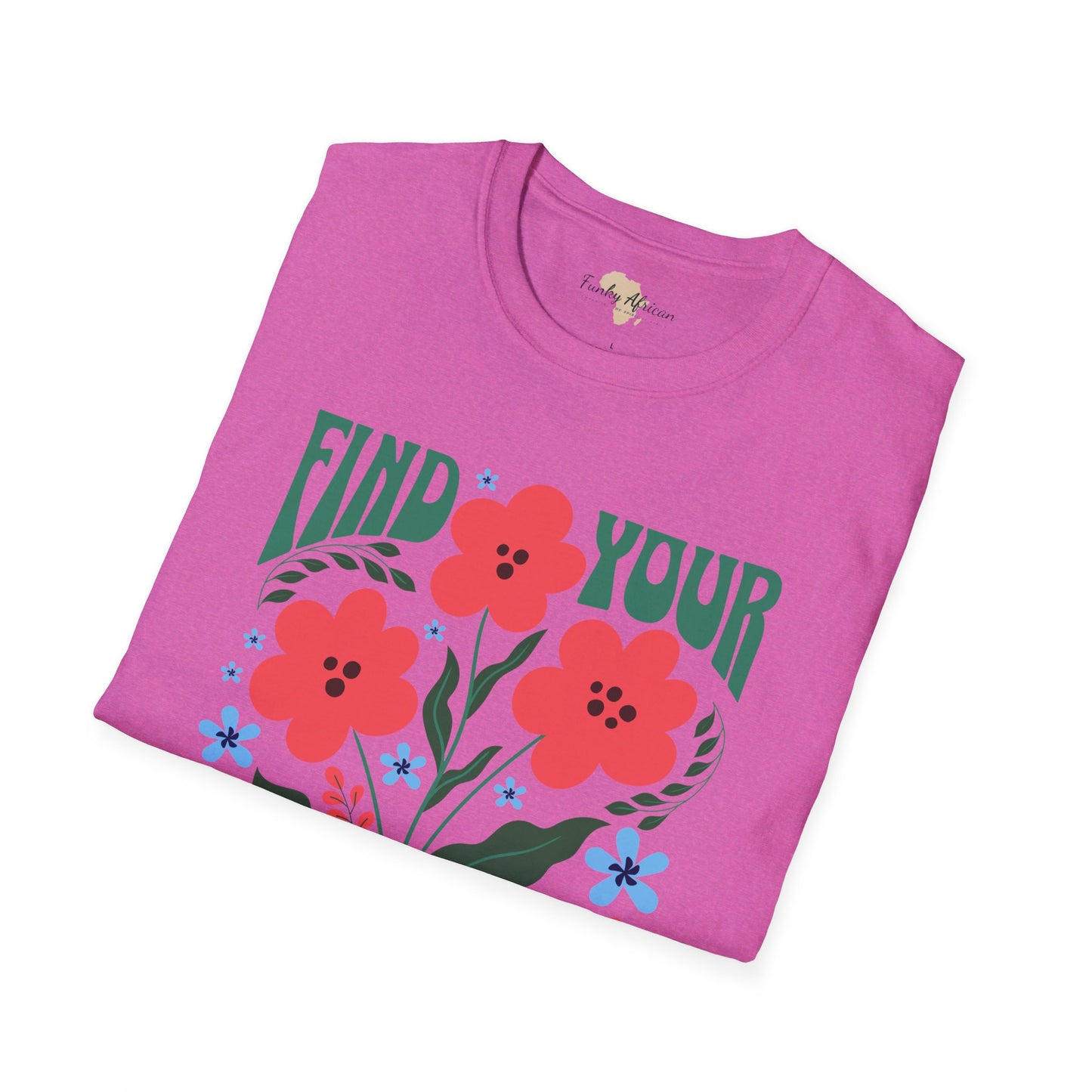 Find your bliss unisex softstyle tee
